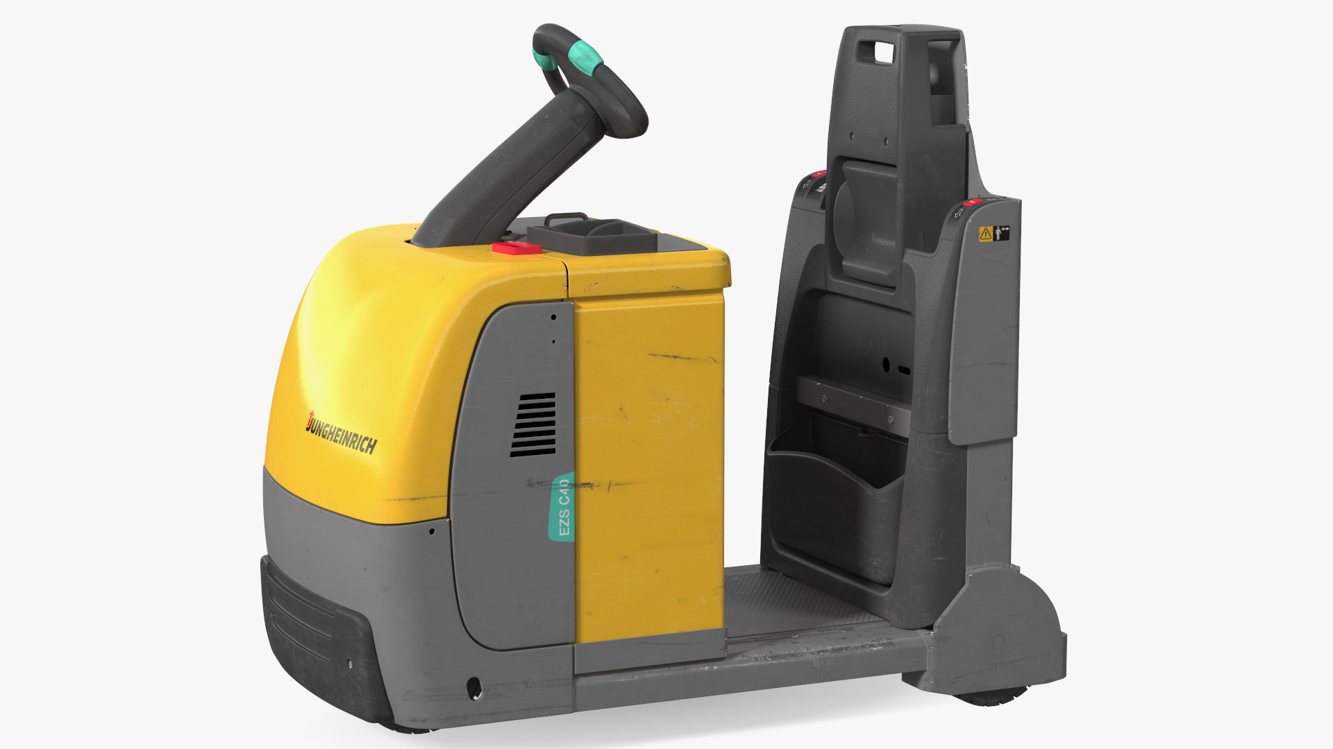 Jungheinrich EZS C40 Electric Tow Tractor Dirty 3D