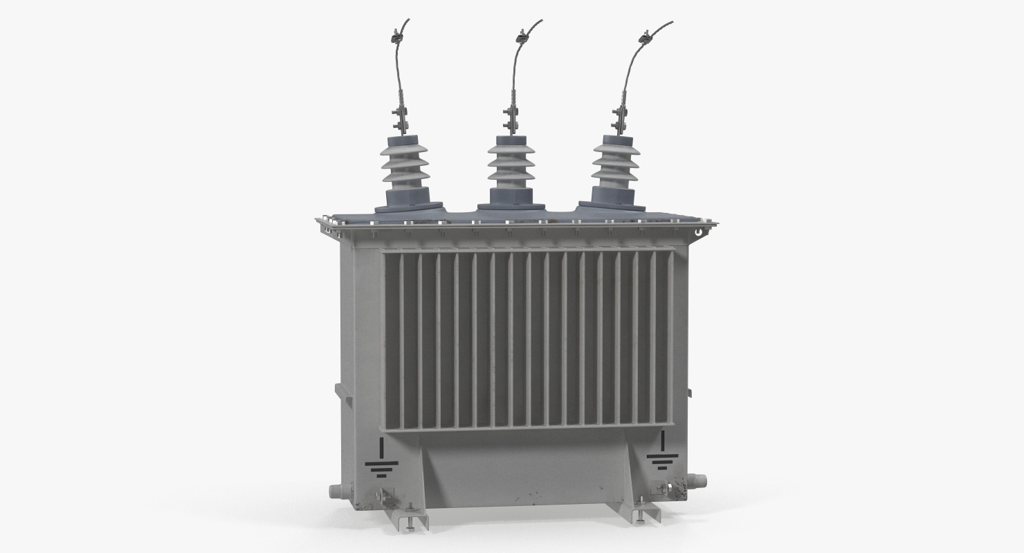 3D model Oil Transformer