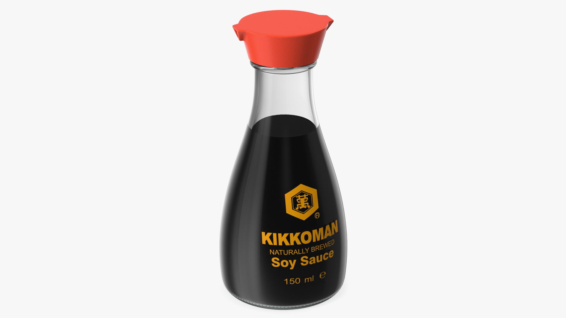 Kikkoman Soy Sauce Original 3D