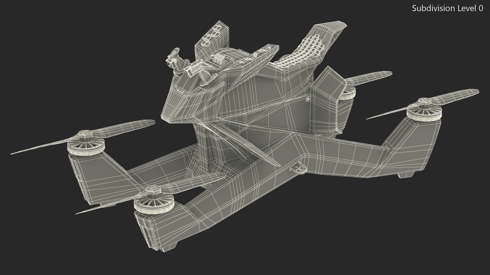 3D Compact Aircraft