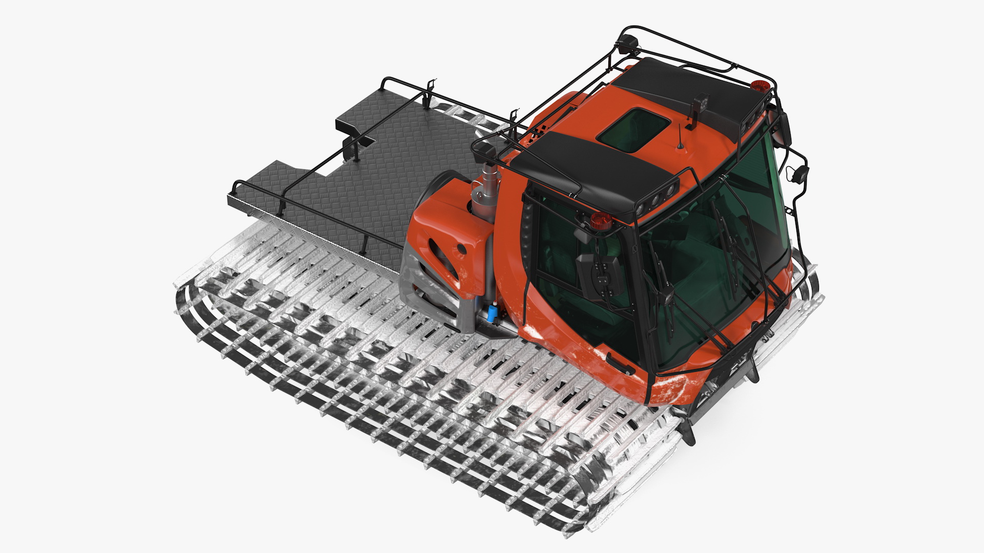 3D Snowy Snowcat Generic