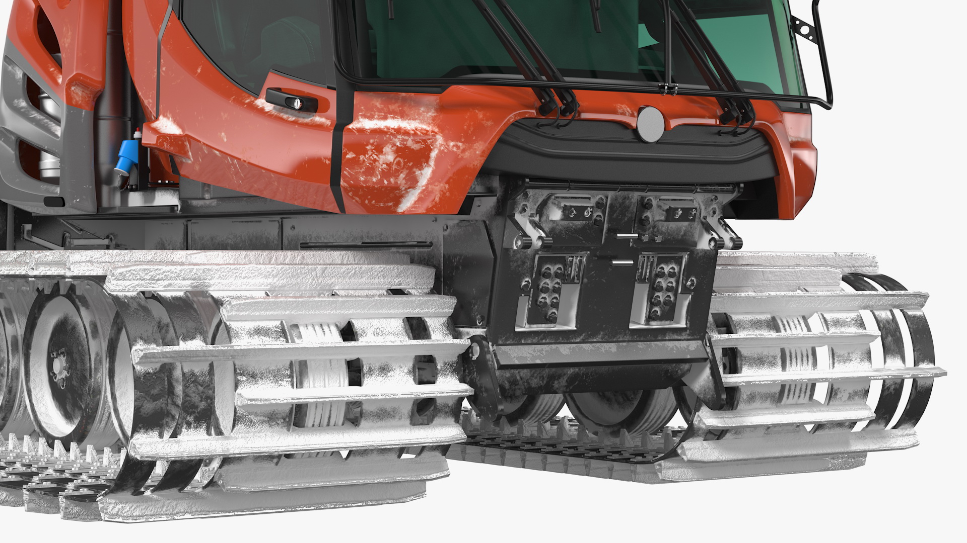 3D Snowy Snowcat Generic