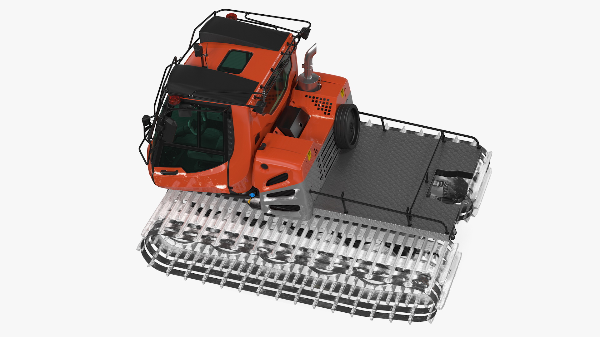 3D Snowy Snowcat Generic