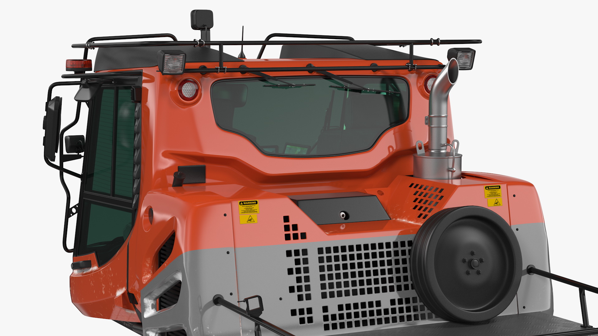 3D Snowy Snowcat Generic