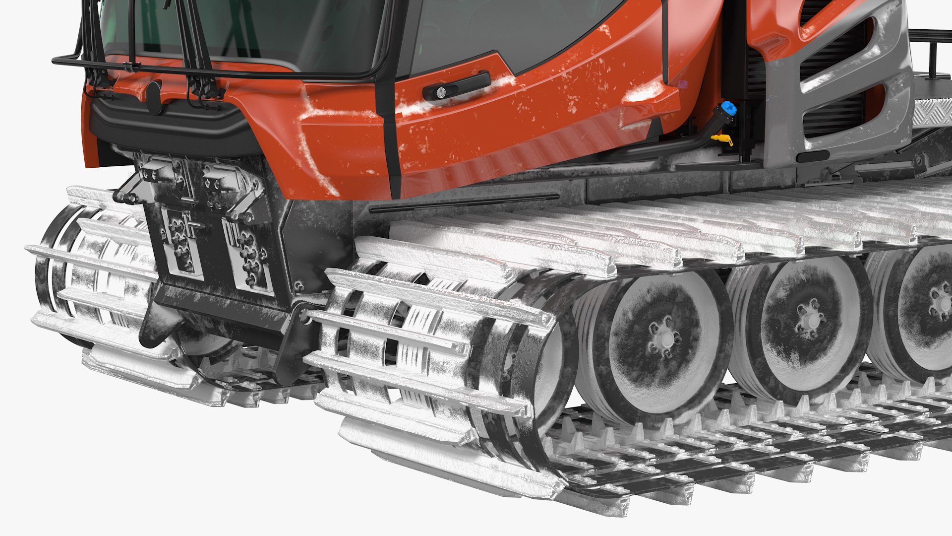 3D Snowy Snowcat Generic
