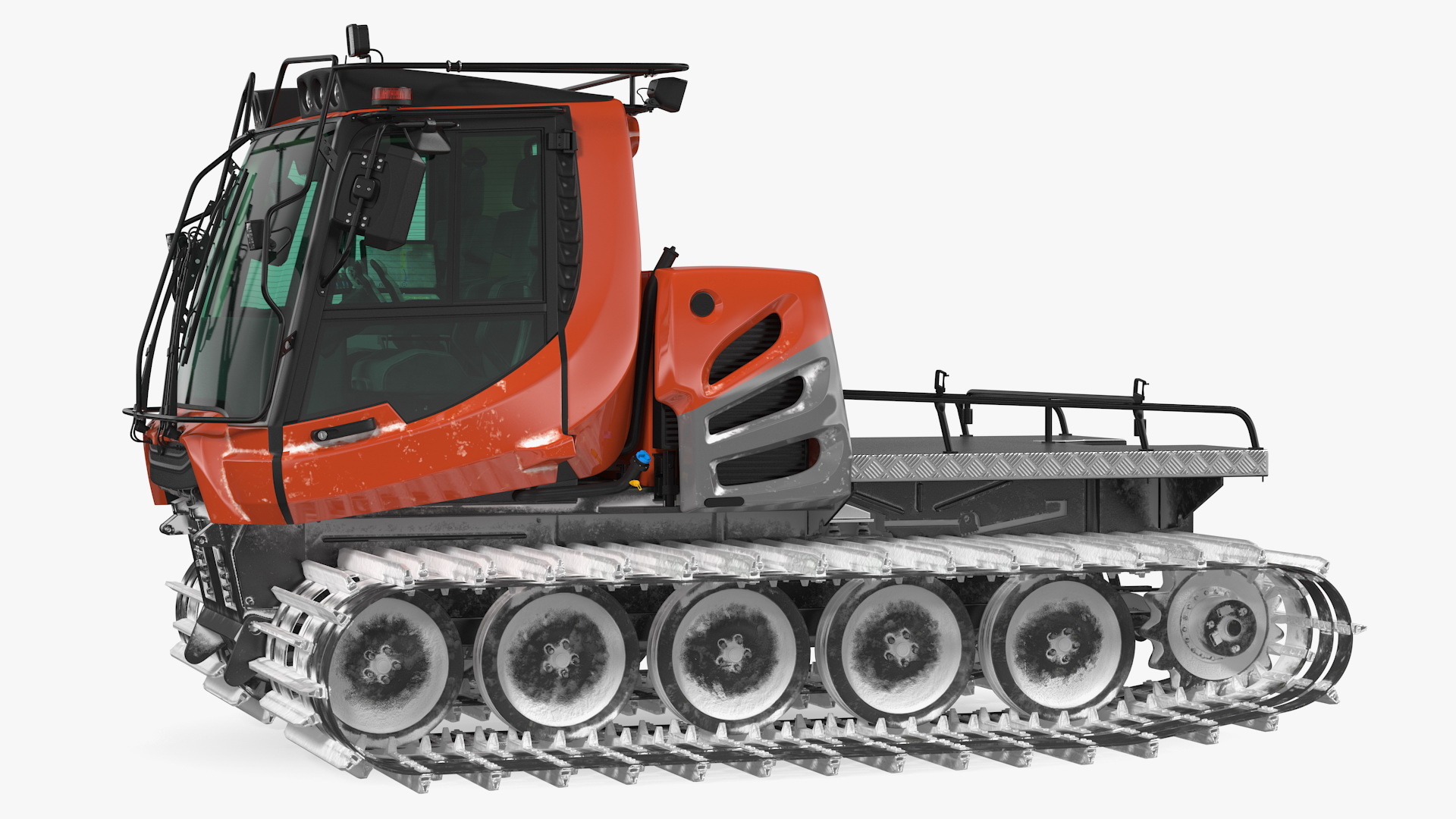 3D Snowy Snowcat Generic