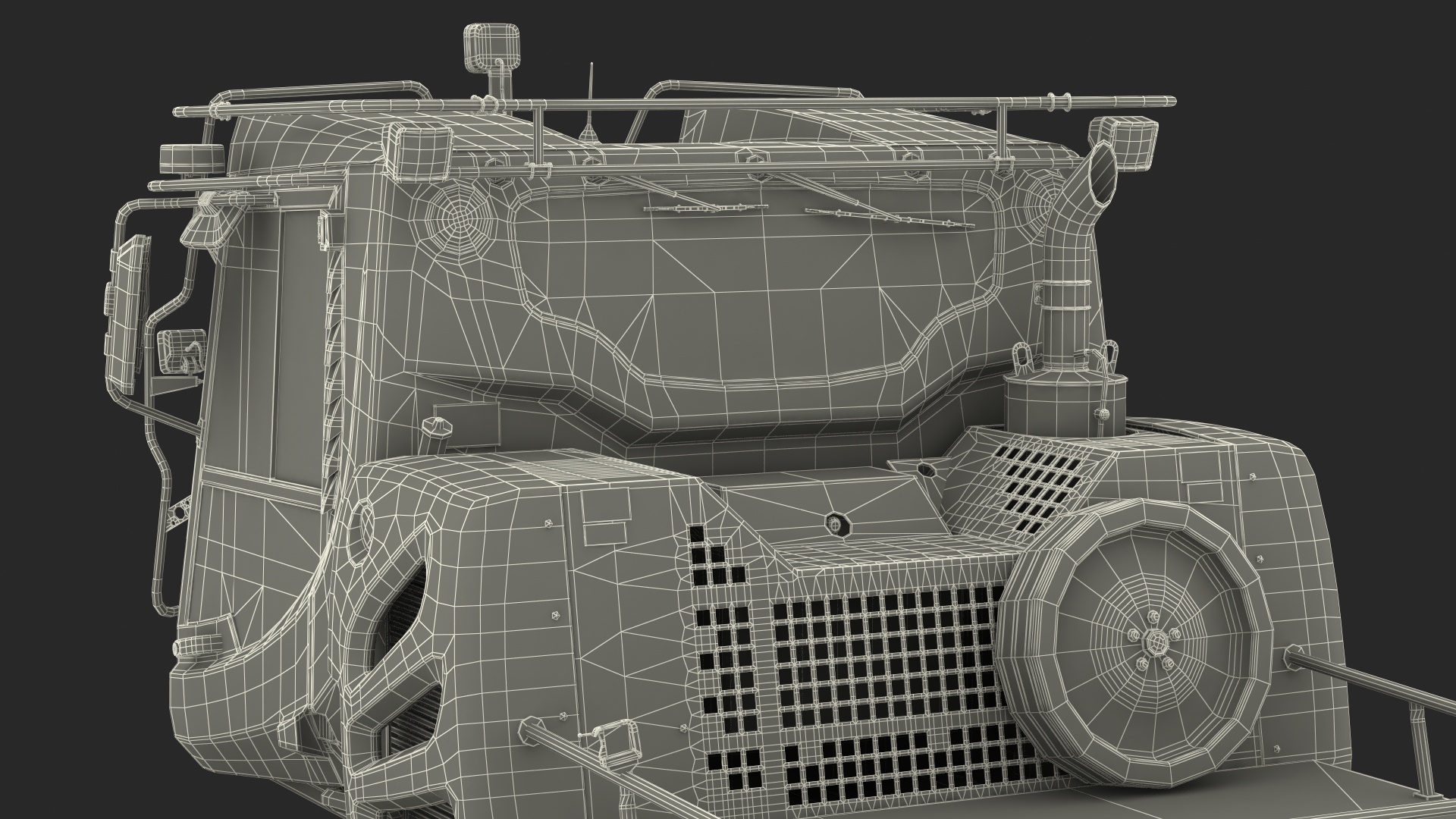 3D Snowy Snowcat Generic