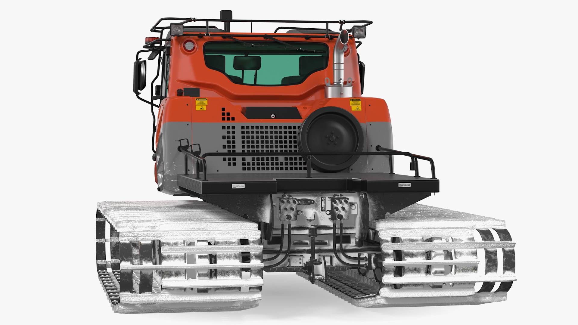 3D Snowy Snowcat Generic