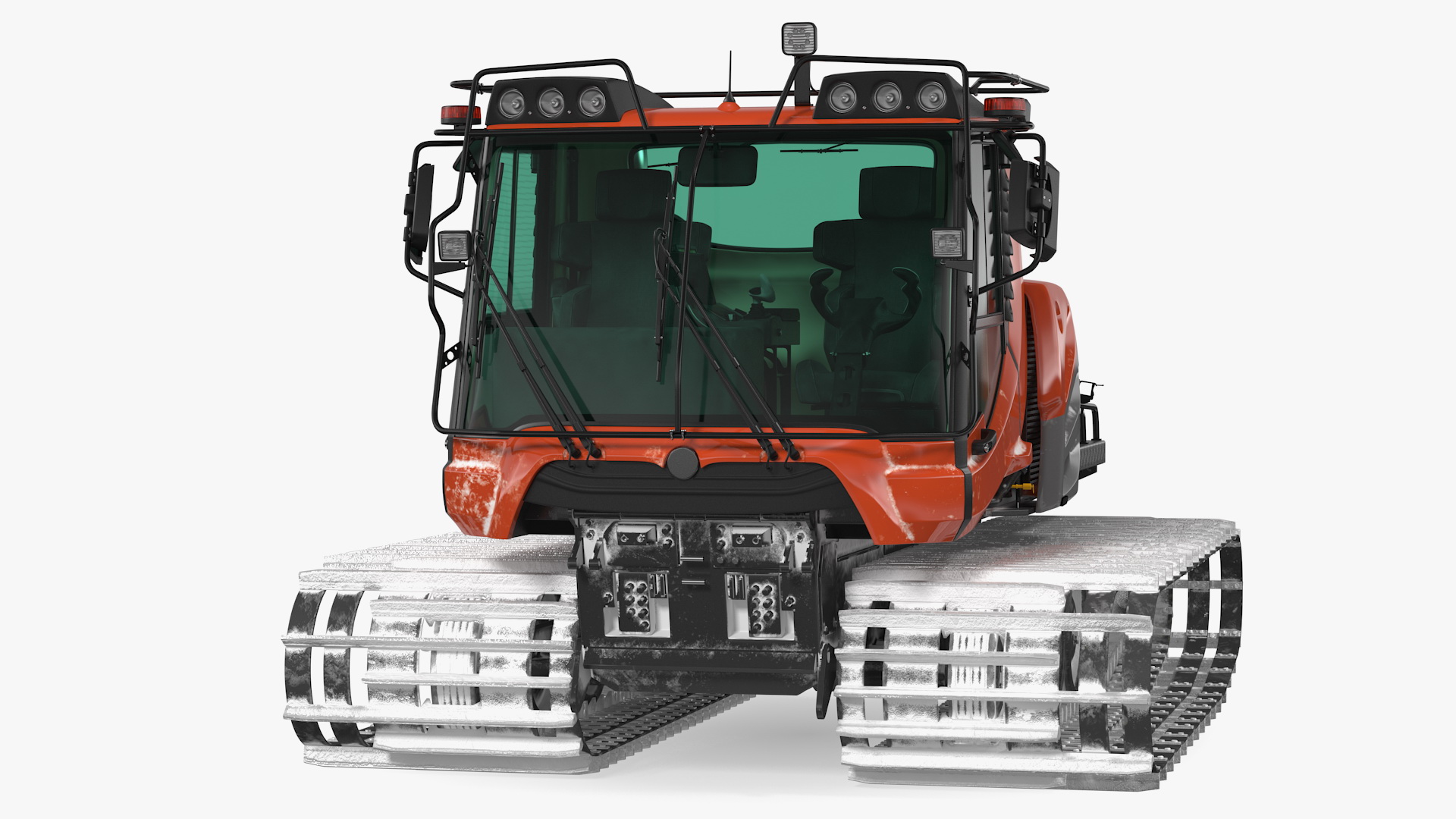 3D Snowy Snowcat Generic