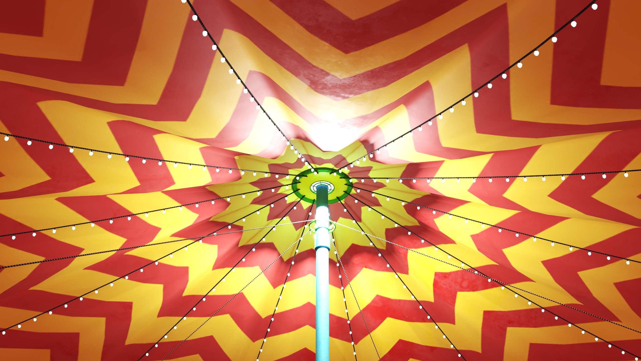3D model Circus Tent Interior