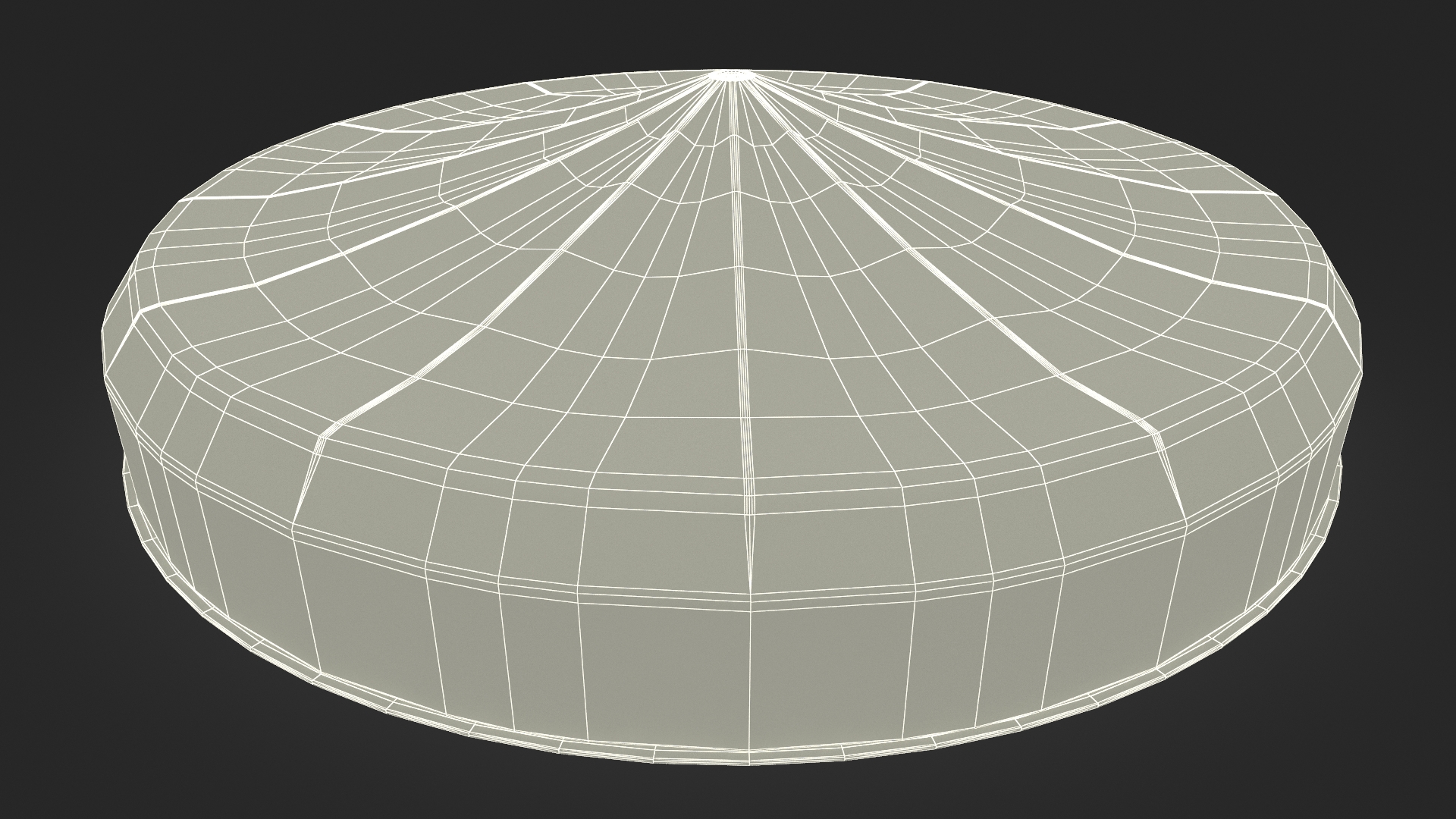 3D model Circus Tent Interior