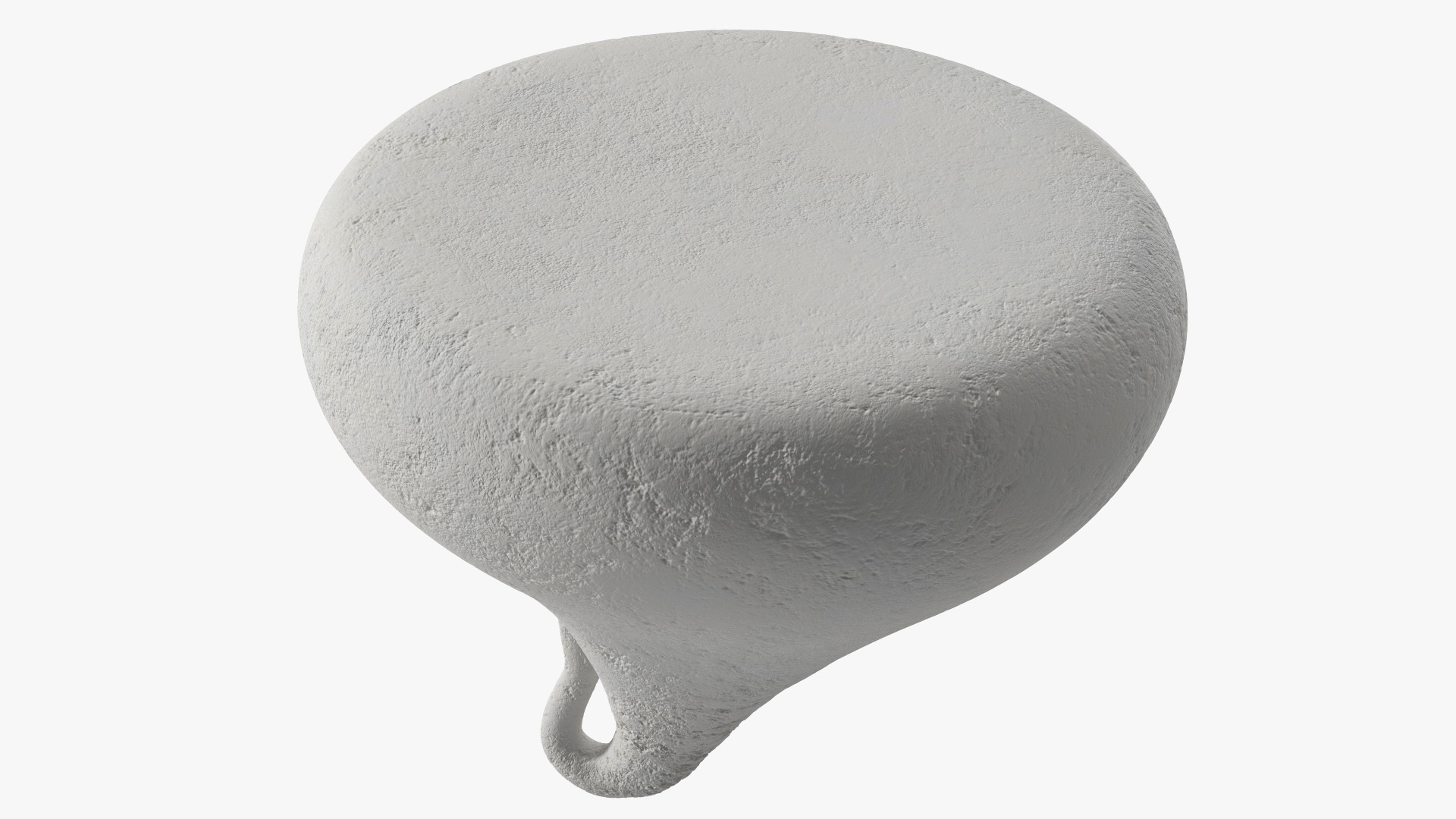 3D model Vanilla Meringue Cookie Smooth
