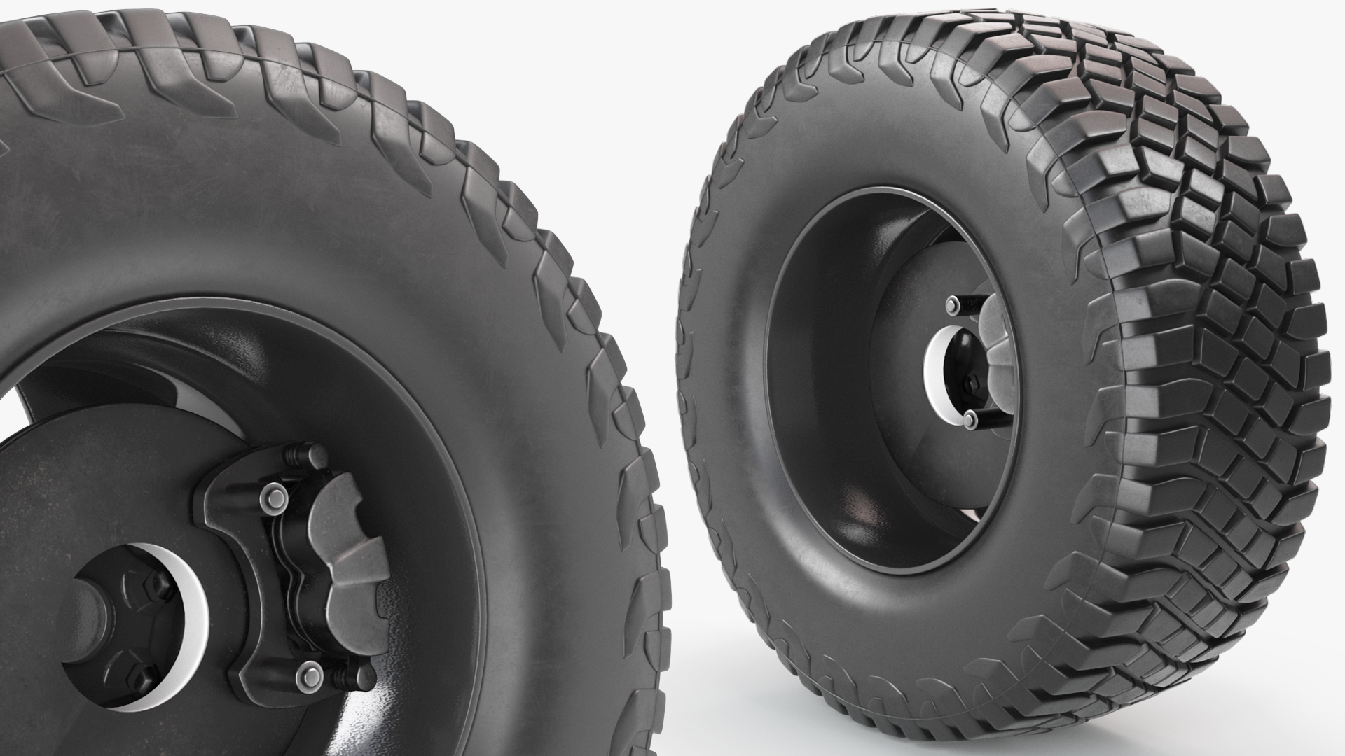Offroad Terrain Tire Rim Black - view 4