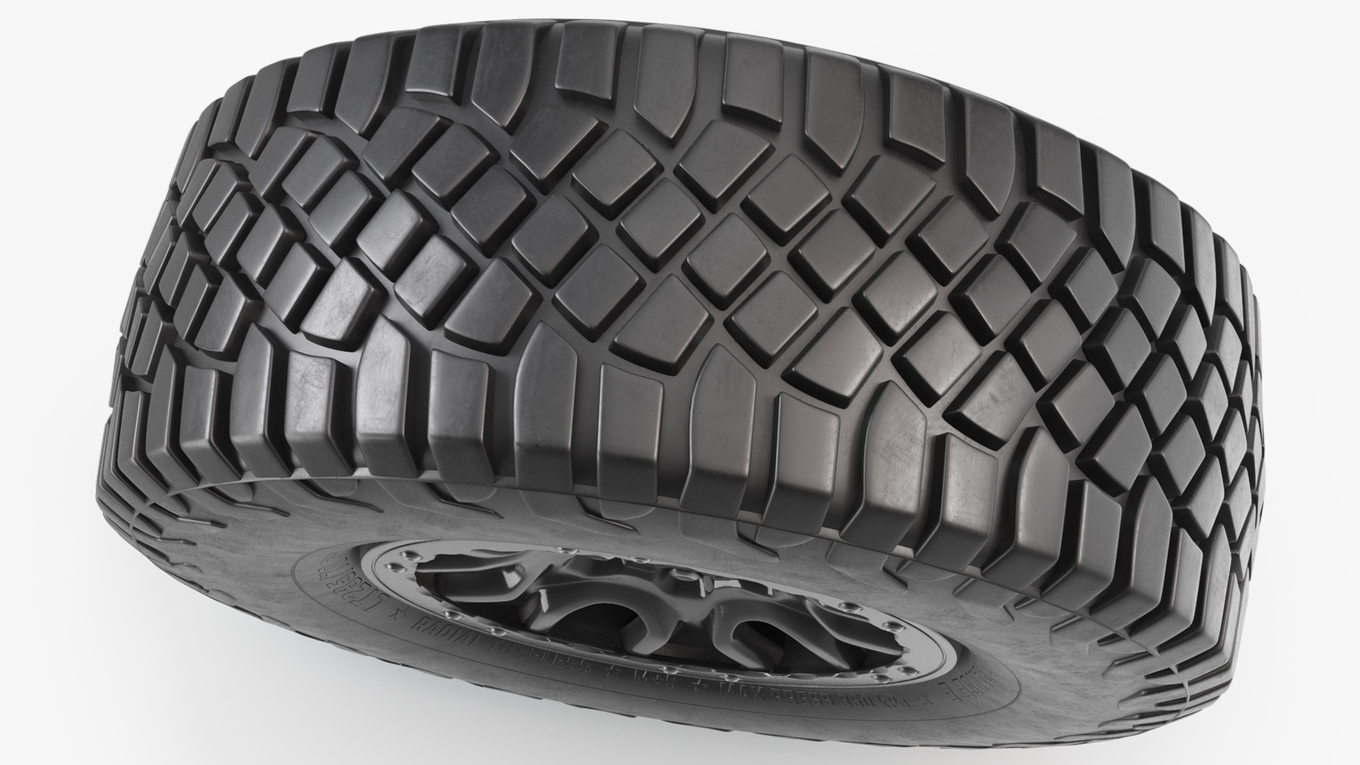 Offroad Terrain Tire Rim Black - view 5