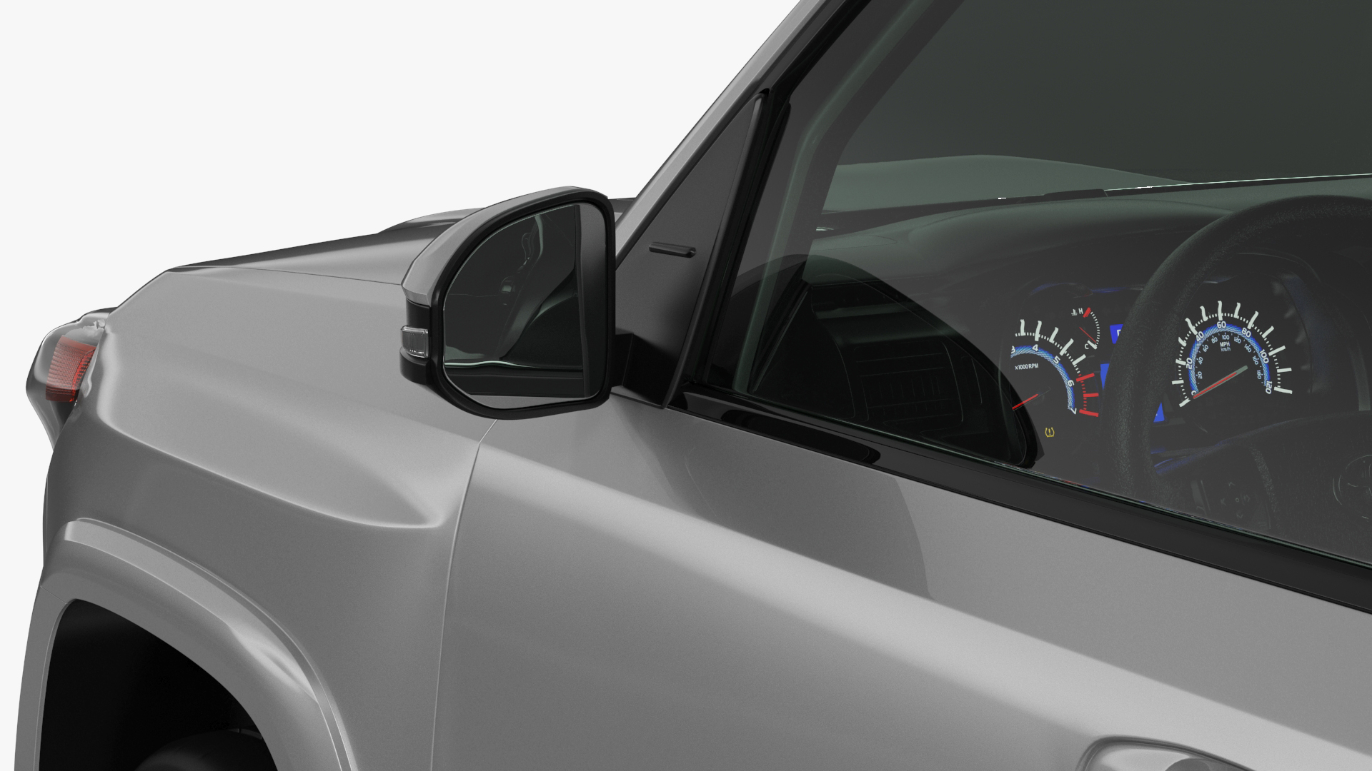 Toyota 4Runner SUV Simple Interior 3D model
