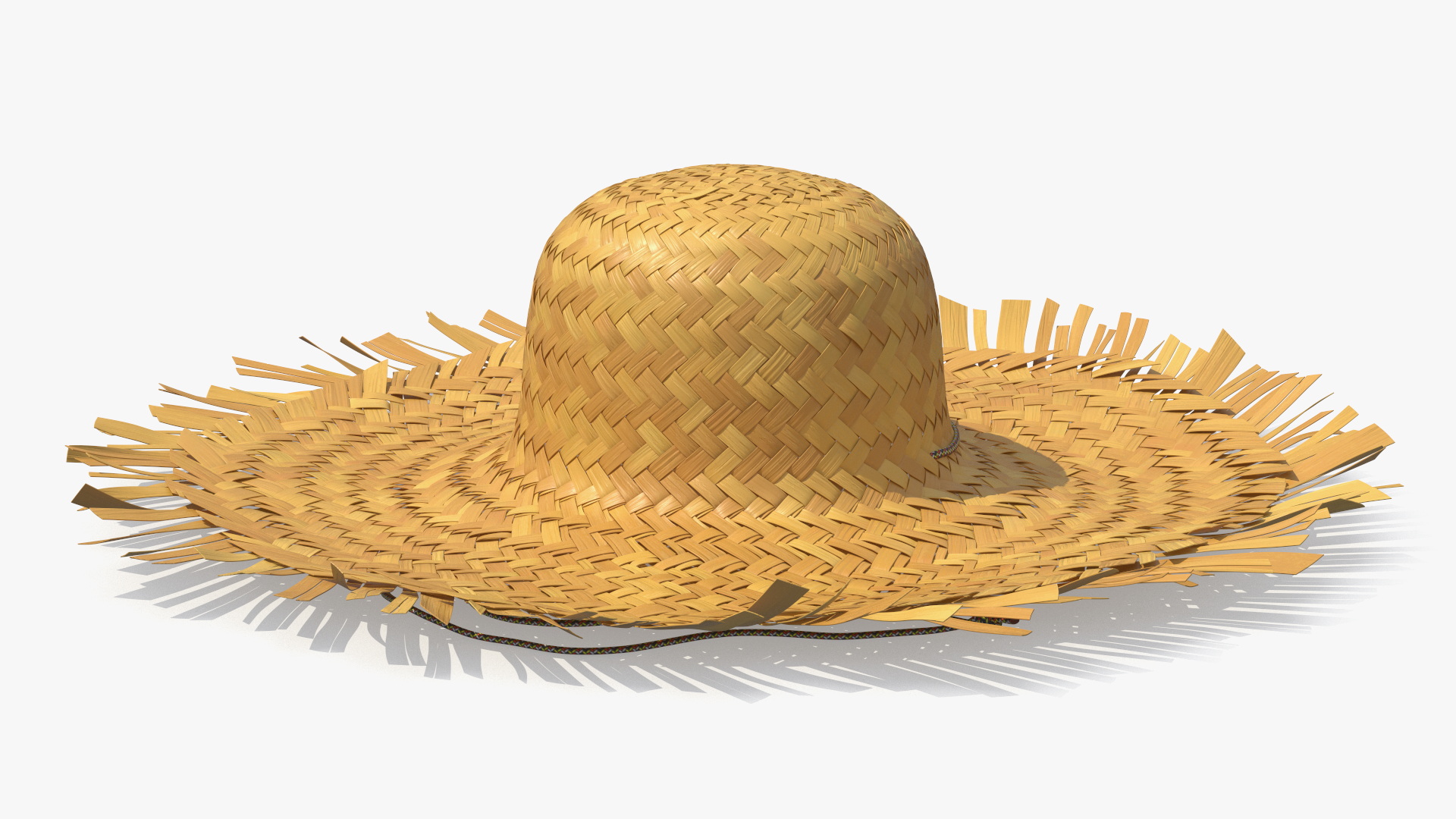 Woven Straw Sun Hat, view 6