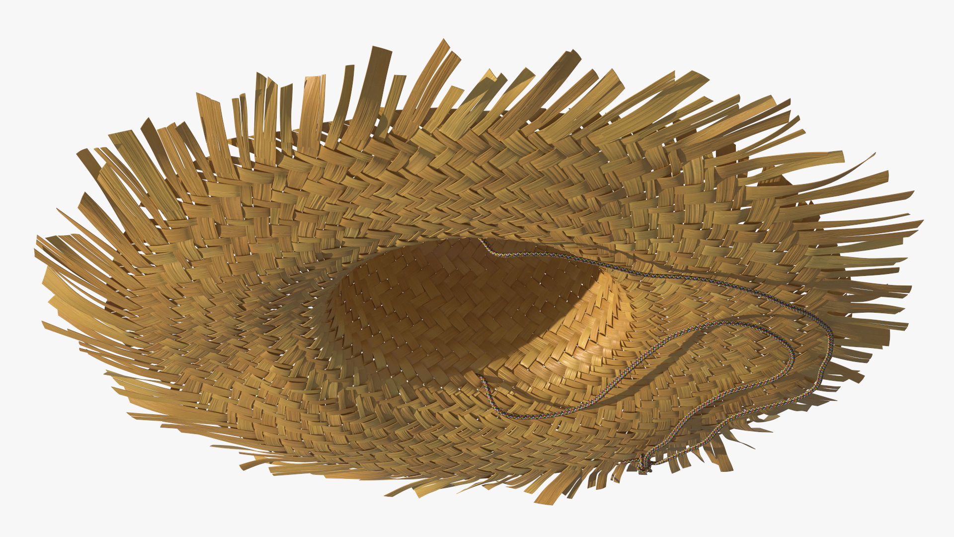 Woven Straw Sun Hat, view 7