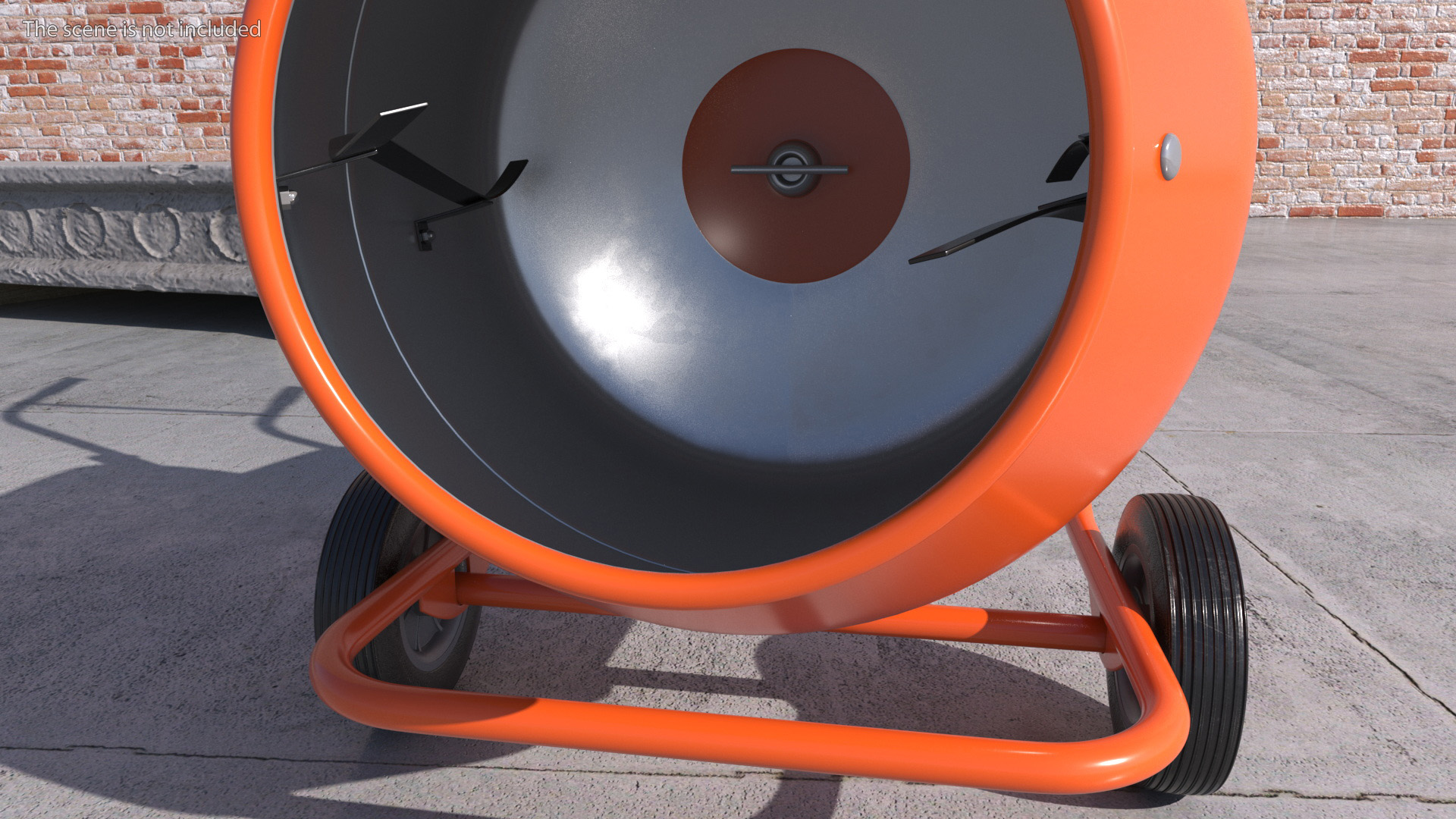3D ATIE Portable Concrete Mixer model
