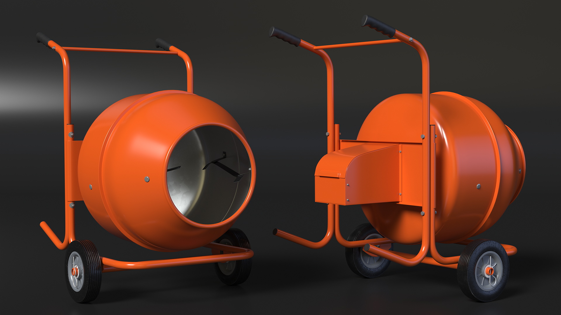 3D ATIE Portable Concrete Mixer model