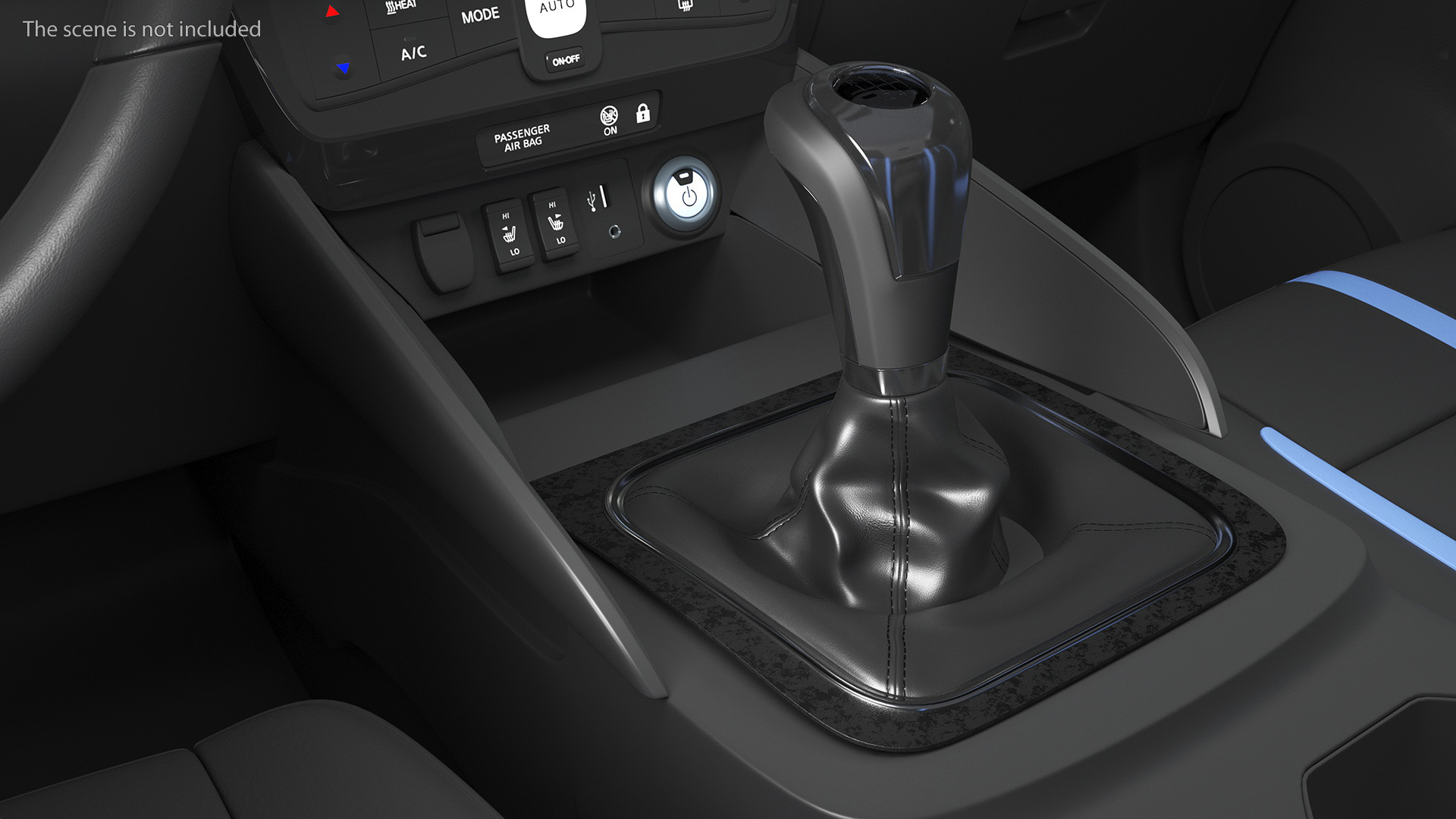 3D model Manual Transmission Shift Lever New