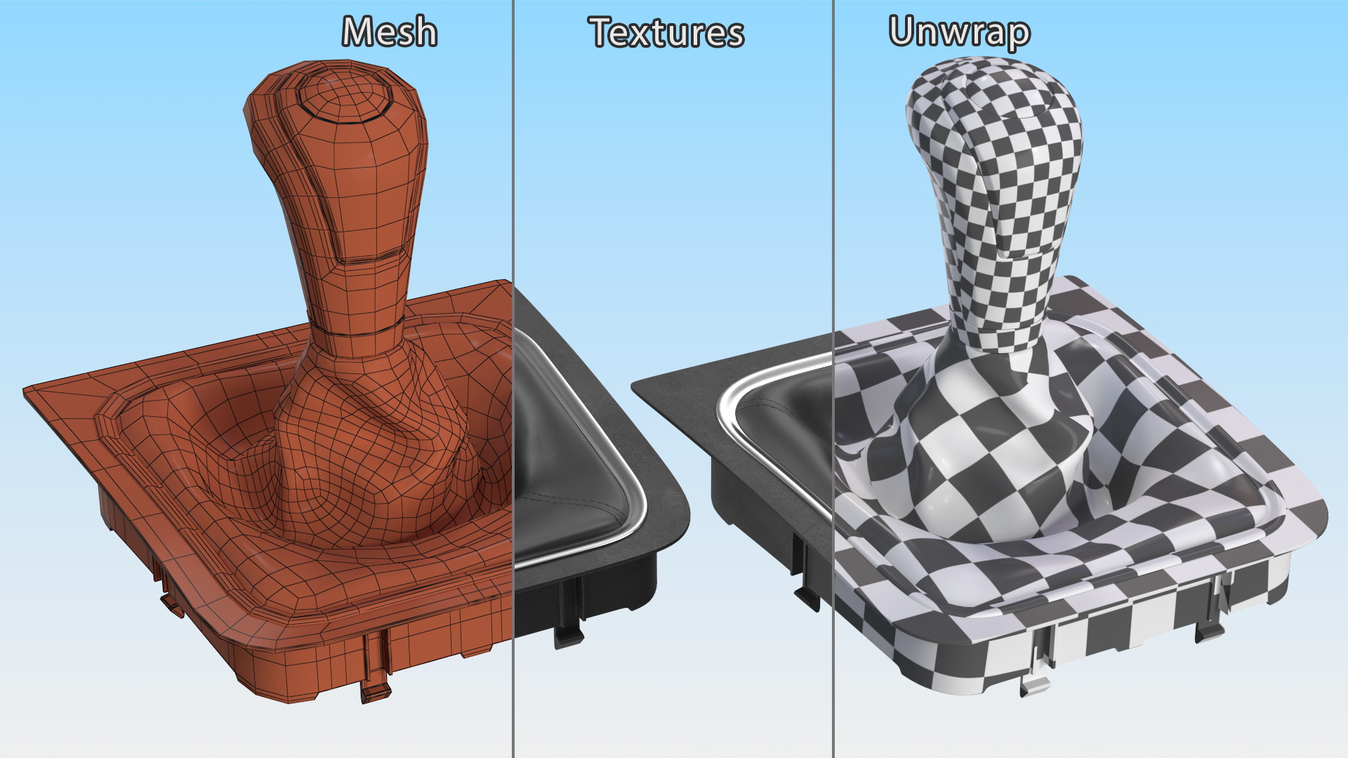 3D model Manual Transmission Shift Lever New