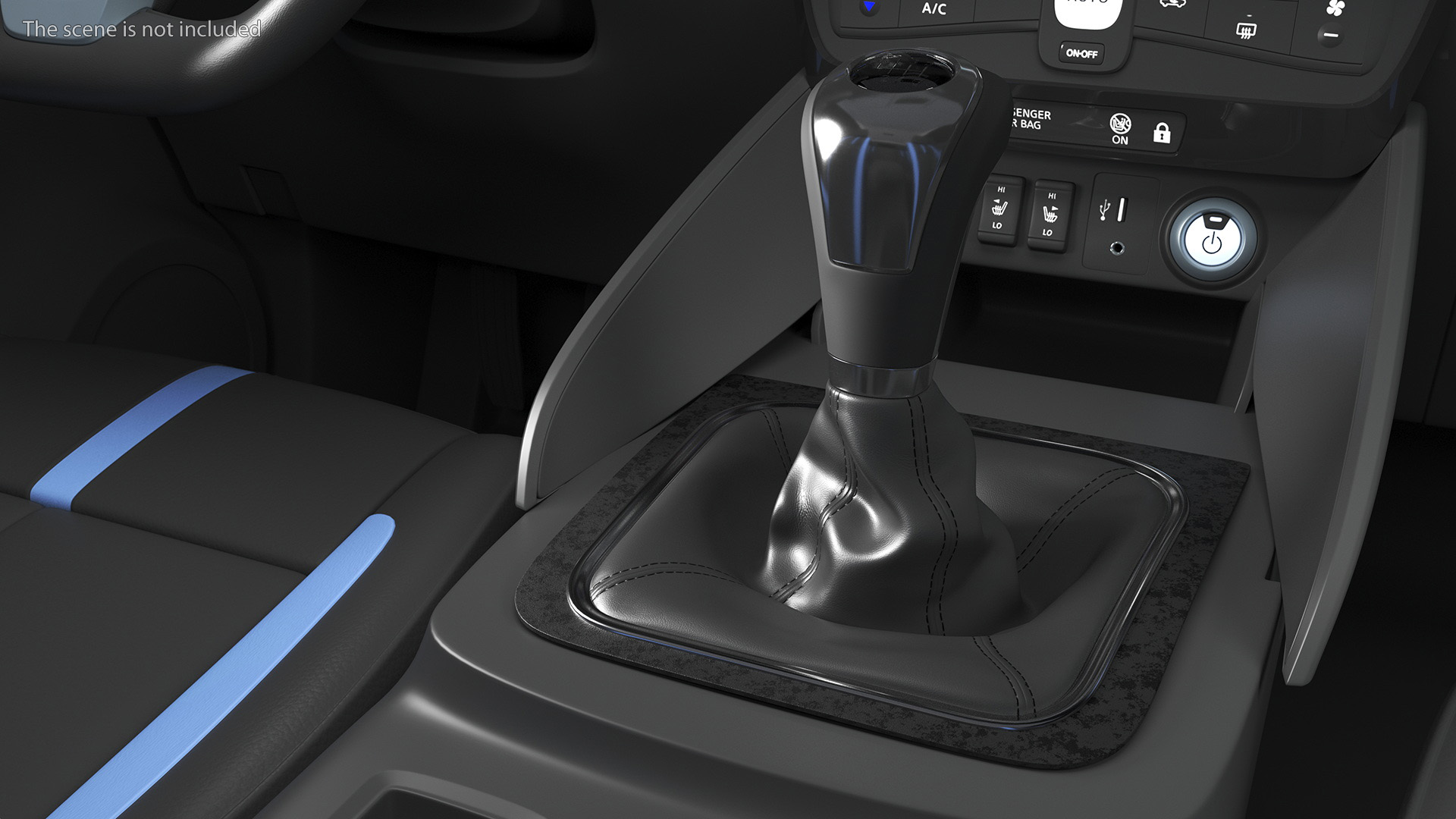3D model Manual Transmission Shift Lever New