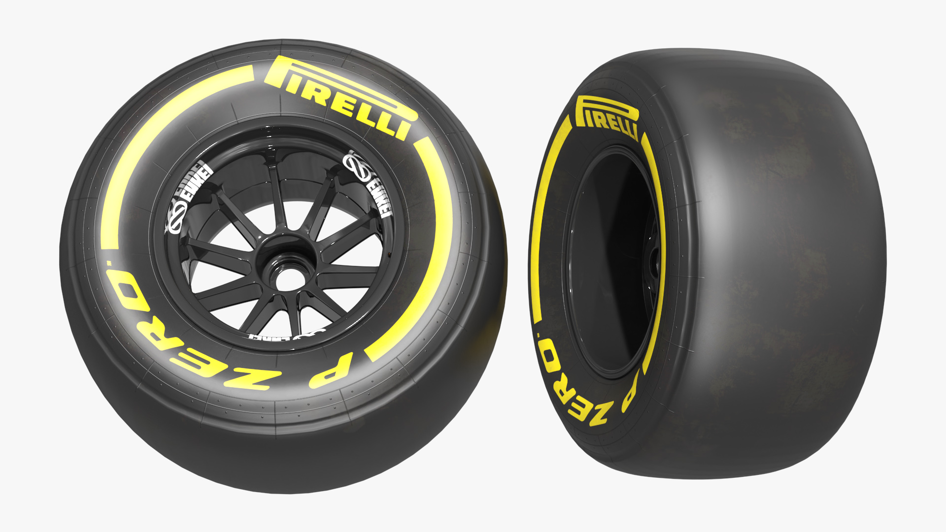 Pit Box Control Stand with Spare Wheels - view 9