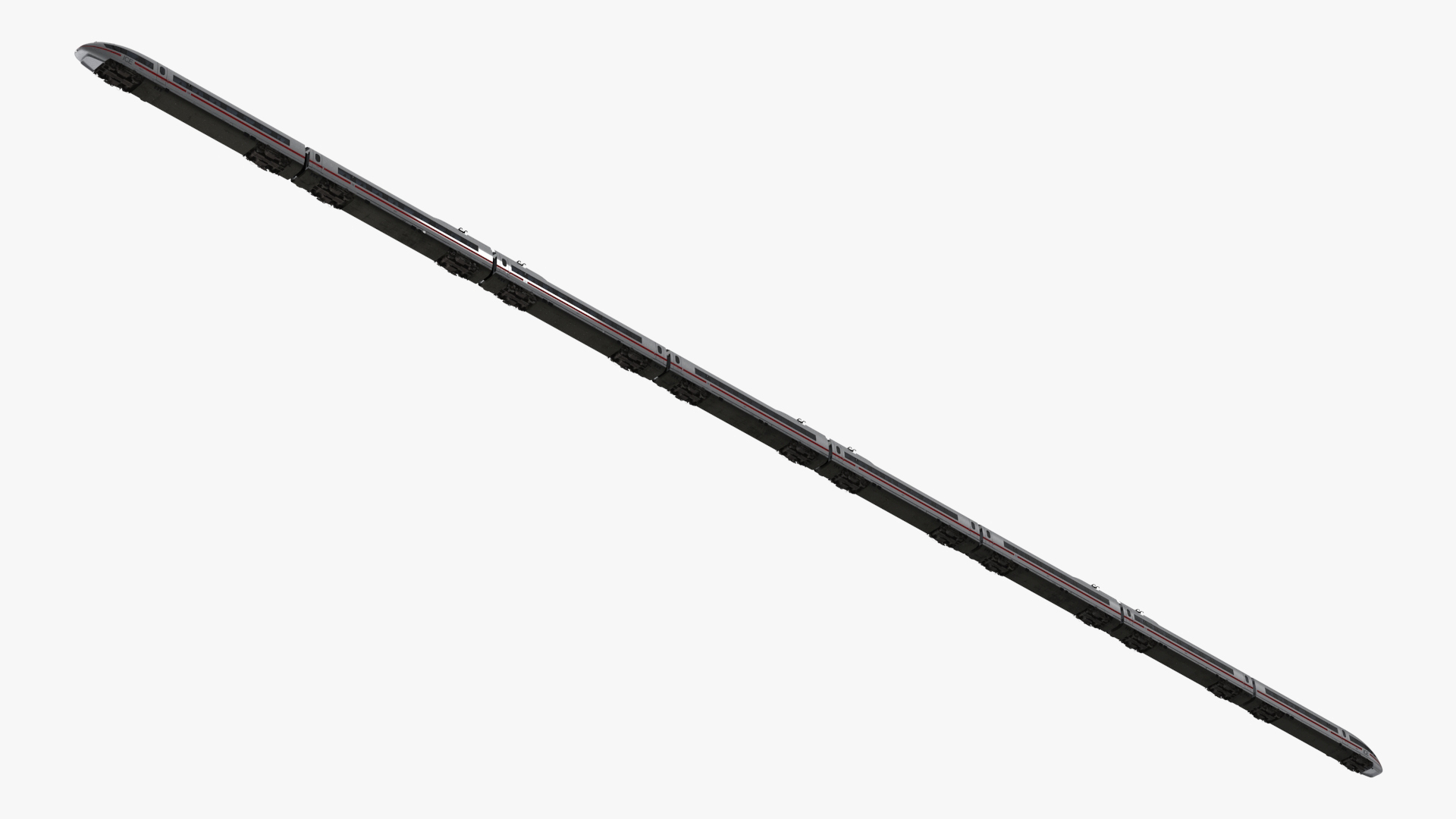 3D ICE 4 High Speed Intercity Long Distance Train