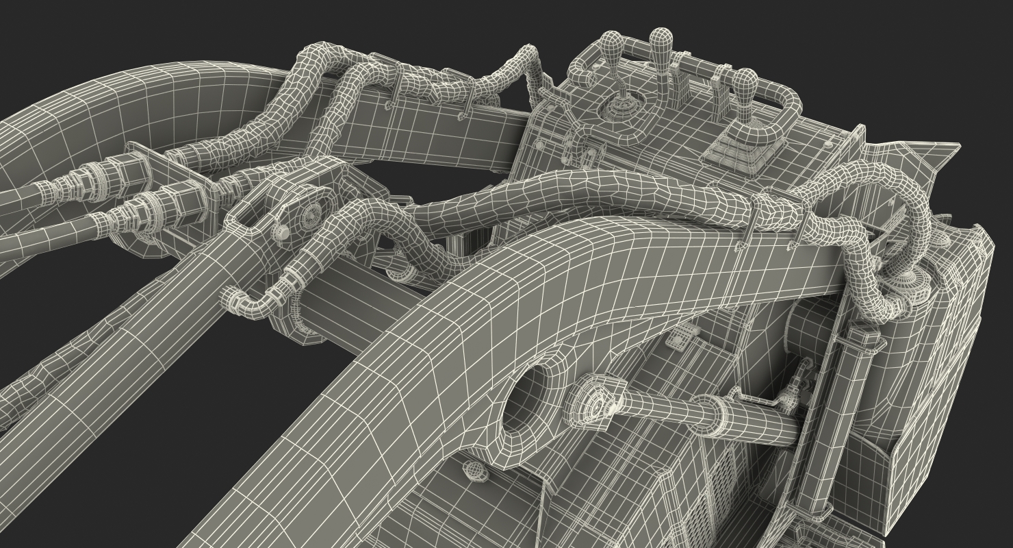 3D Vermeer S450TX Grapple Clean model
