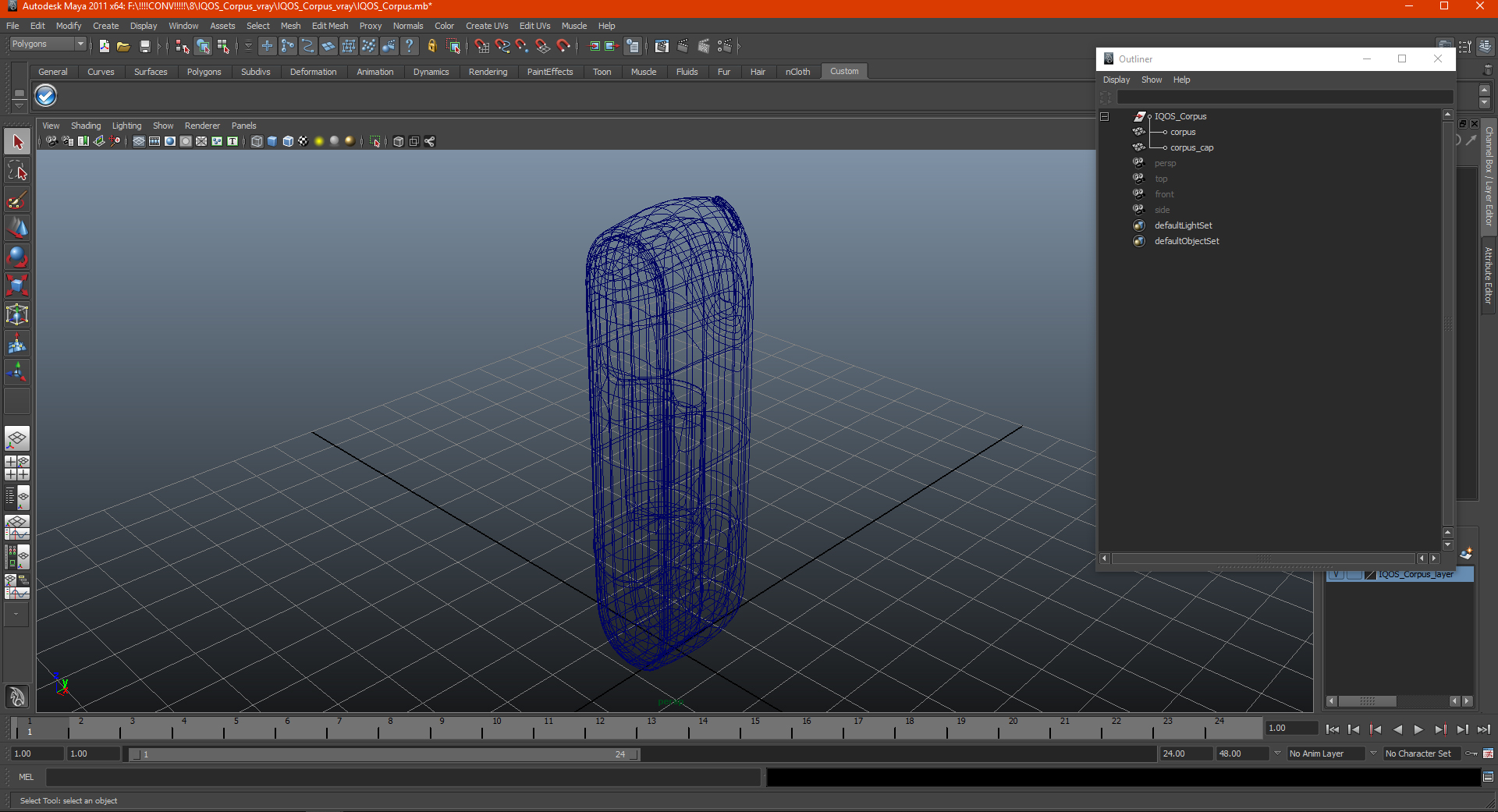 3D IQOS Corpus
