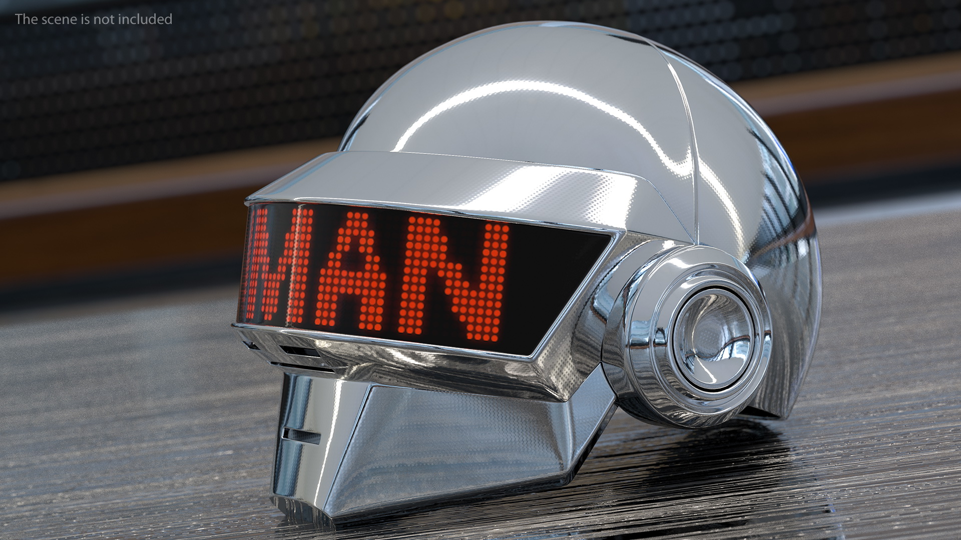 3D Daft Punk Thomas Helmet model