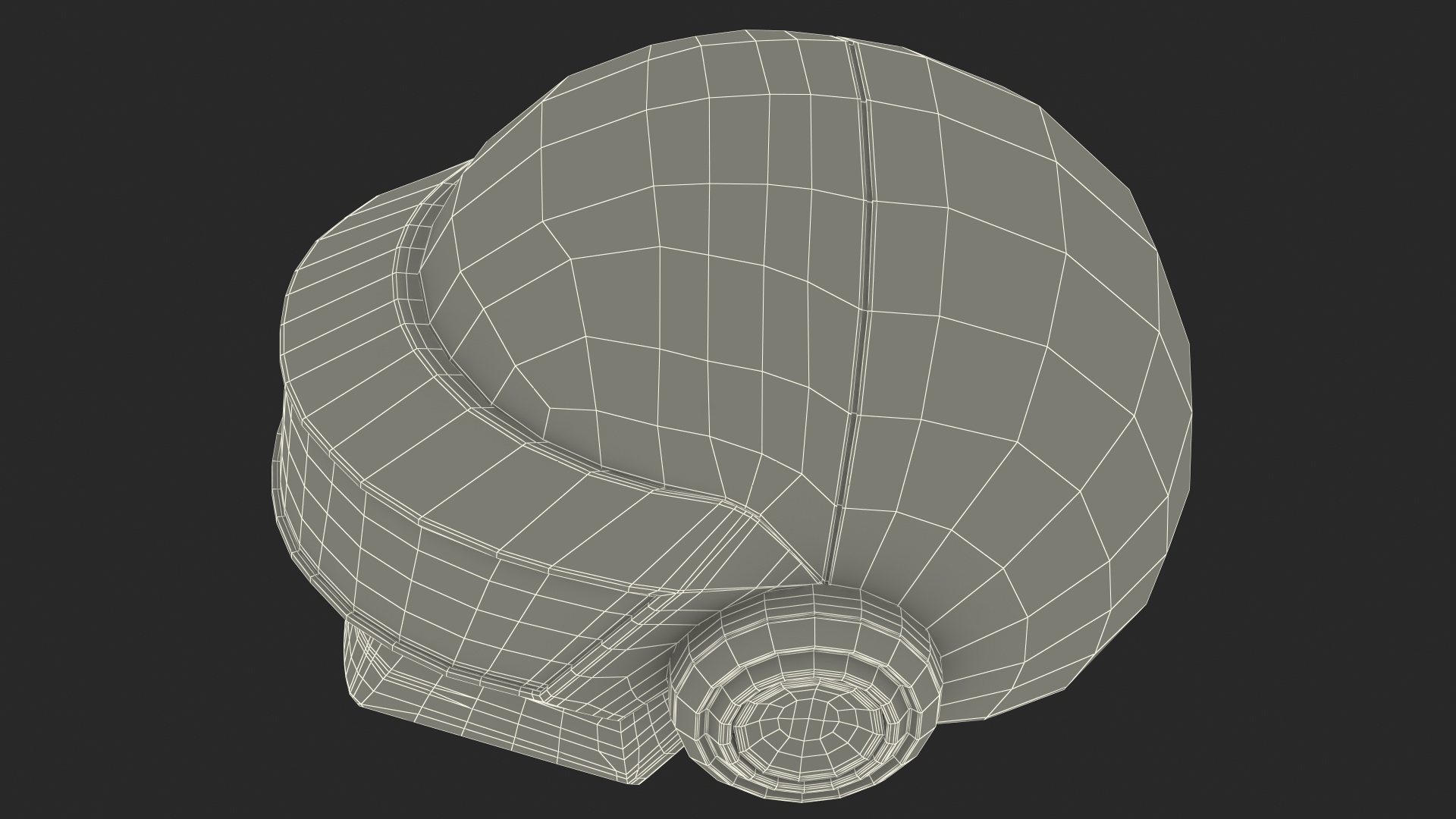 3D Daft Punk Thomas Helmet model