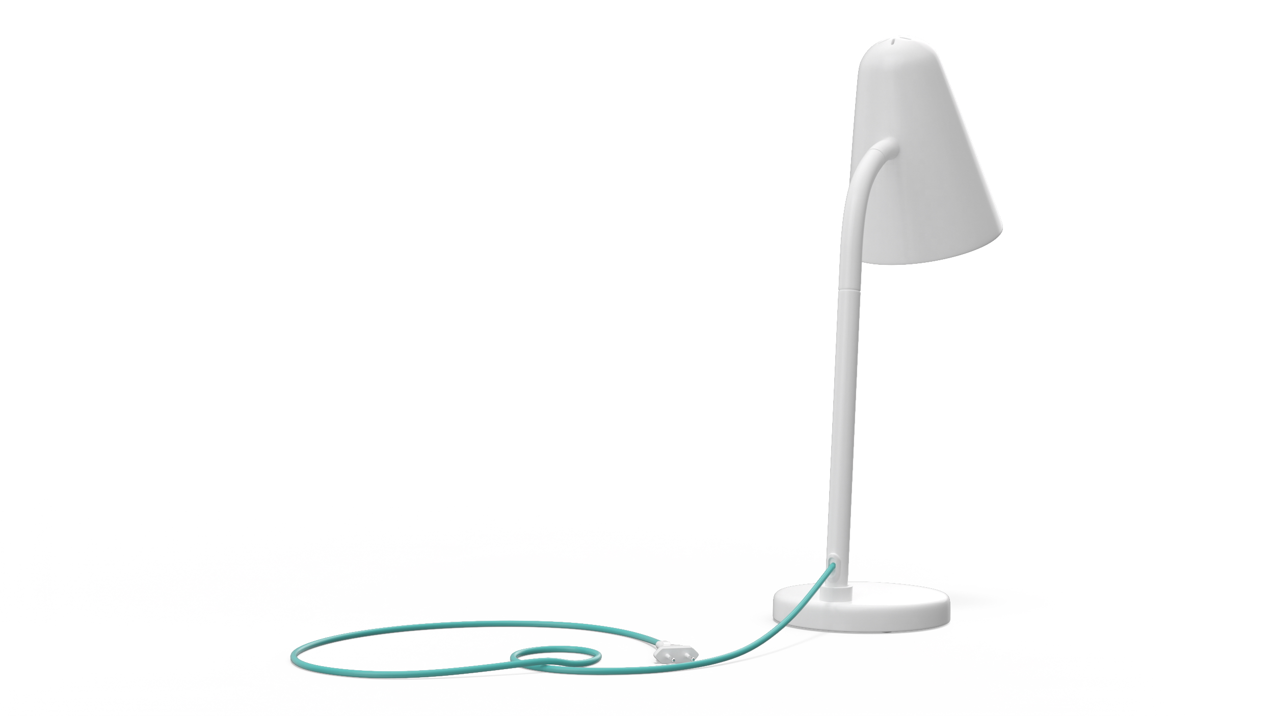 3D model Work Lamp for Children IKEA FUBBLA White