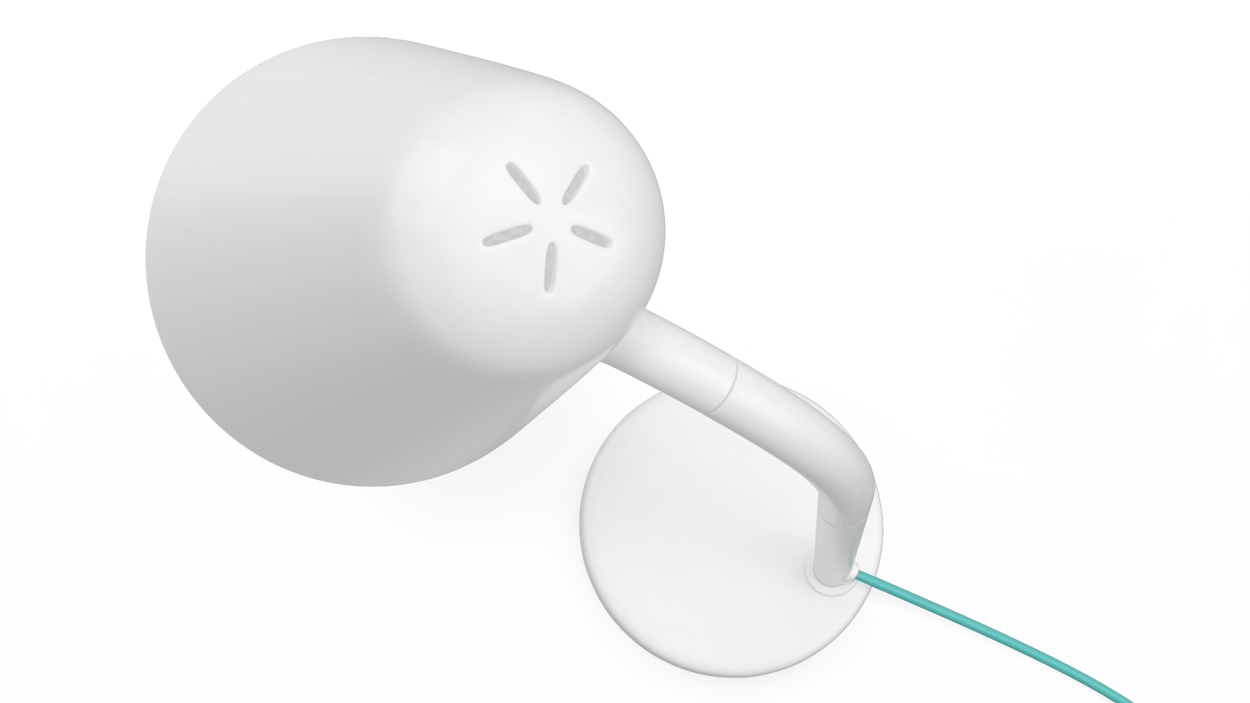 3D model Work Lamp for Children IKEA FUBBLA White