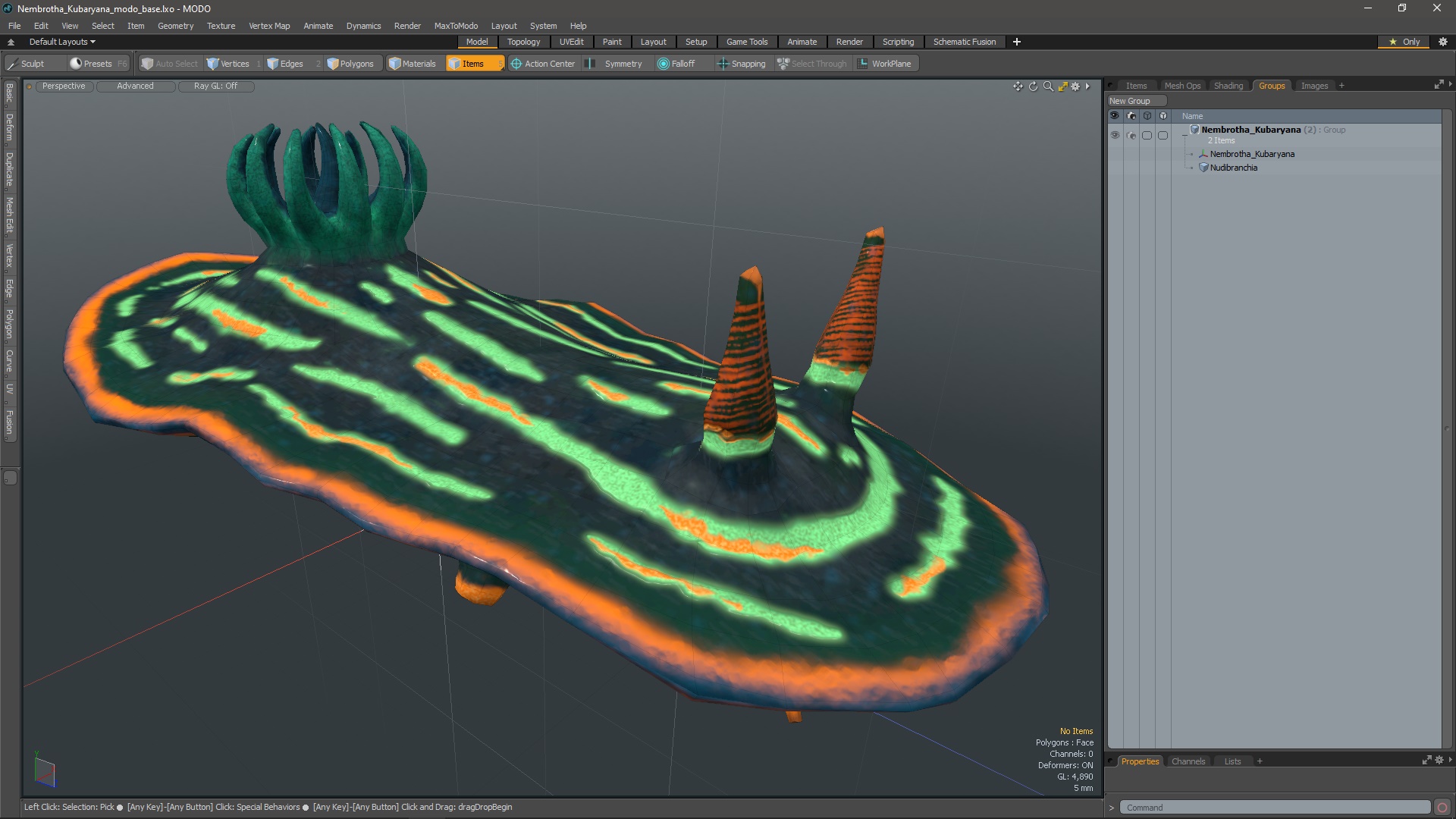 Nembrotha Kubaryana 3D model