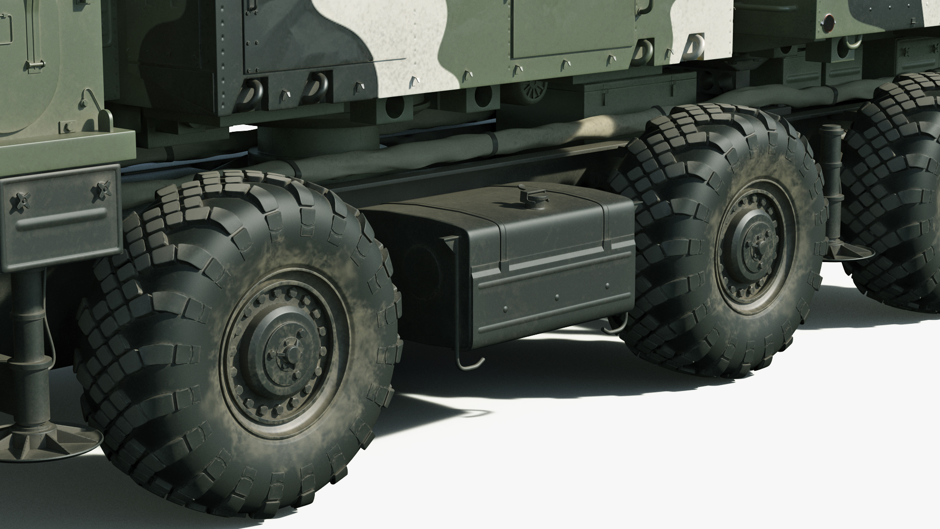 3D S300 Flap Lid B Camouflage Rigged model