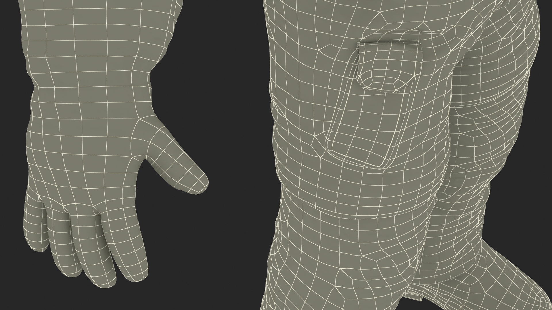 Astronaut Suit with Male Figure Rigged for Maya 3D