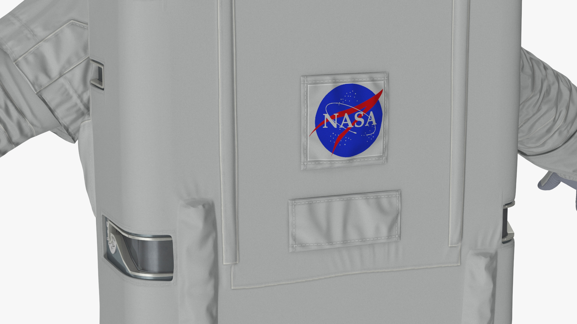 Astronaut Suit with Male Figure Rigged for Maya 3D