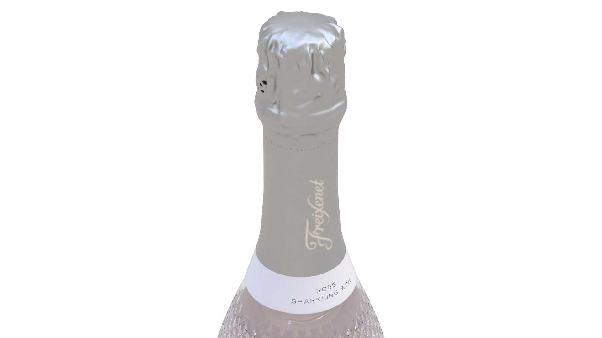 Freixenet Italian Sparkling Wine Rose 3D