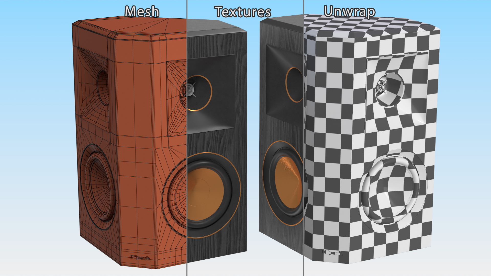 3D Surround Speaker Klipsch RP 502S Ebony model