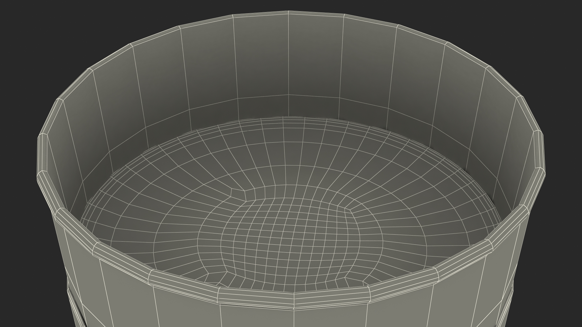 3D Paper Cup With Coffee