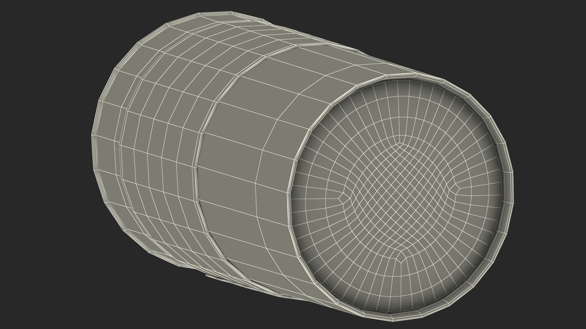 3D Paper Cup With Coffee