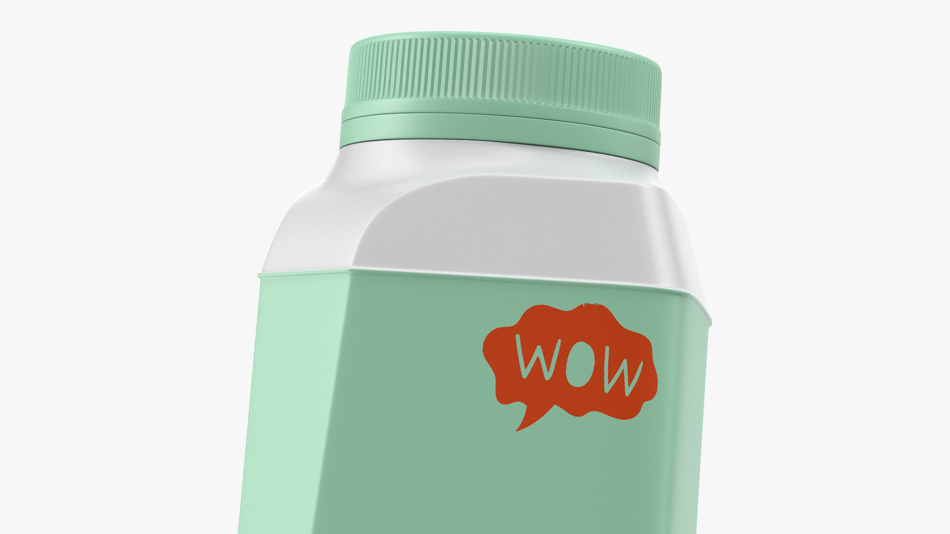 3D Multilayered Carton Bottle Mockup Farm model