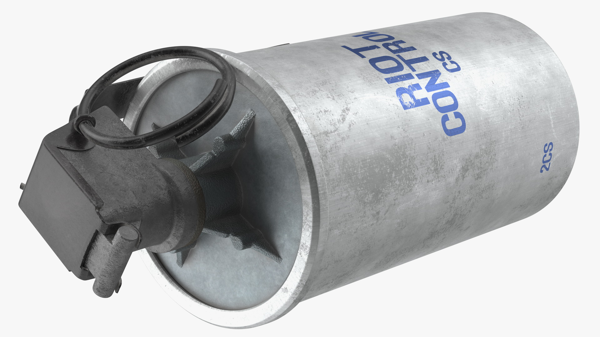 3D ABC M7A2 Riot Control CS Grenade Old