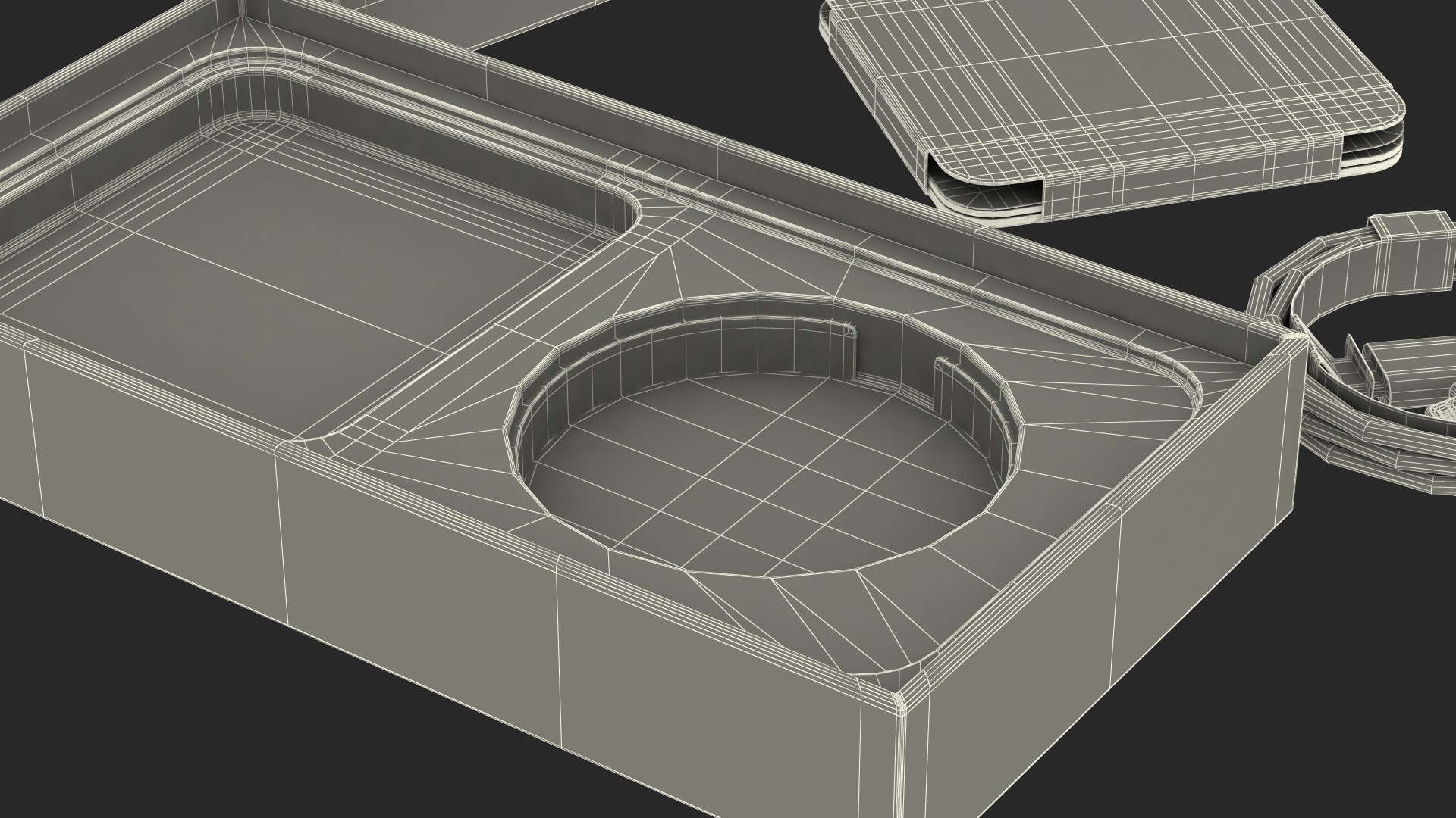3D model iPhone 12 Pro Max Box Graphite