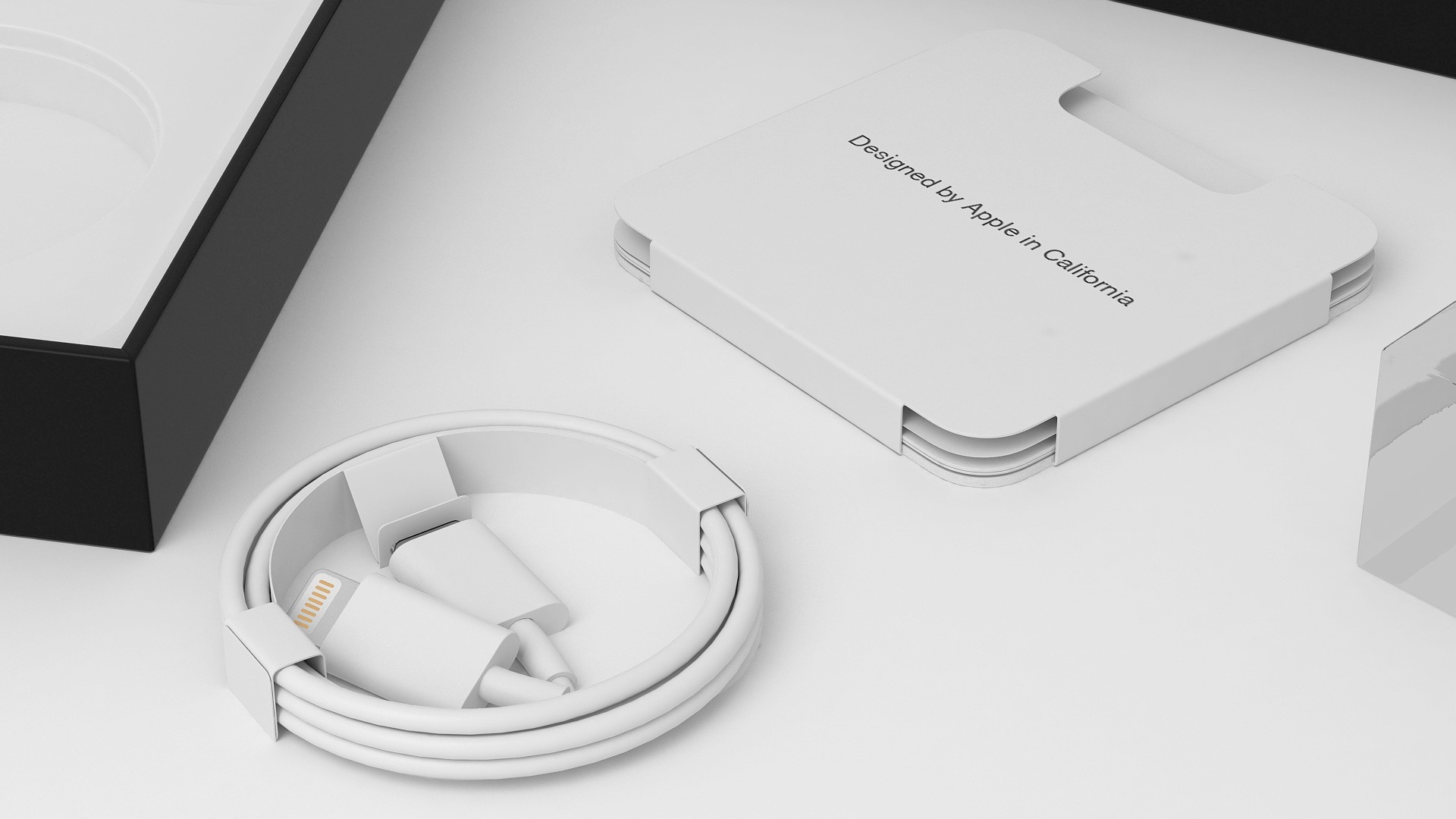 3D model iPhone 12 Pro Max Box Graphite