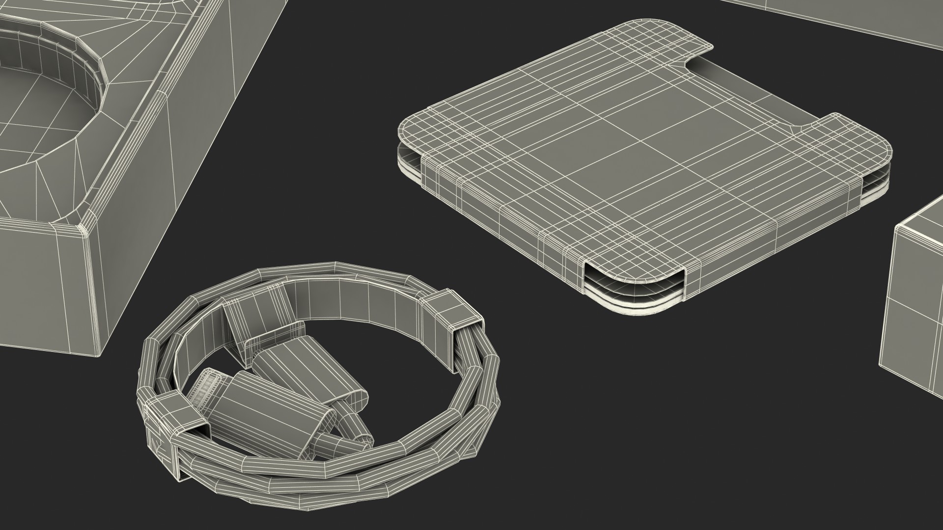 3D model iPhone 12 Pro Max Box Graphite