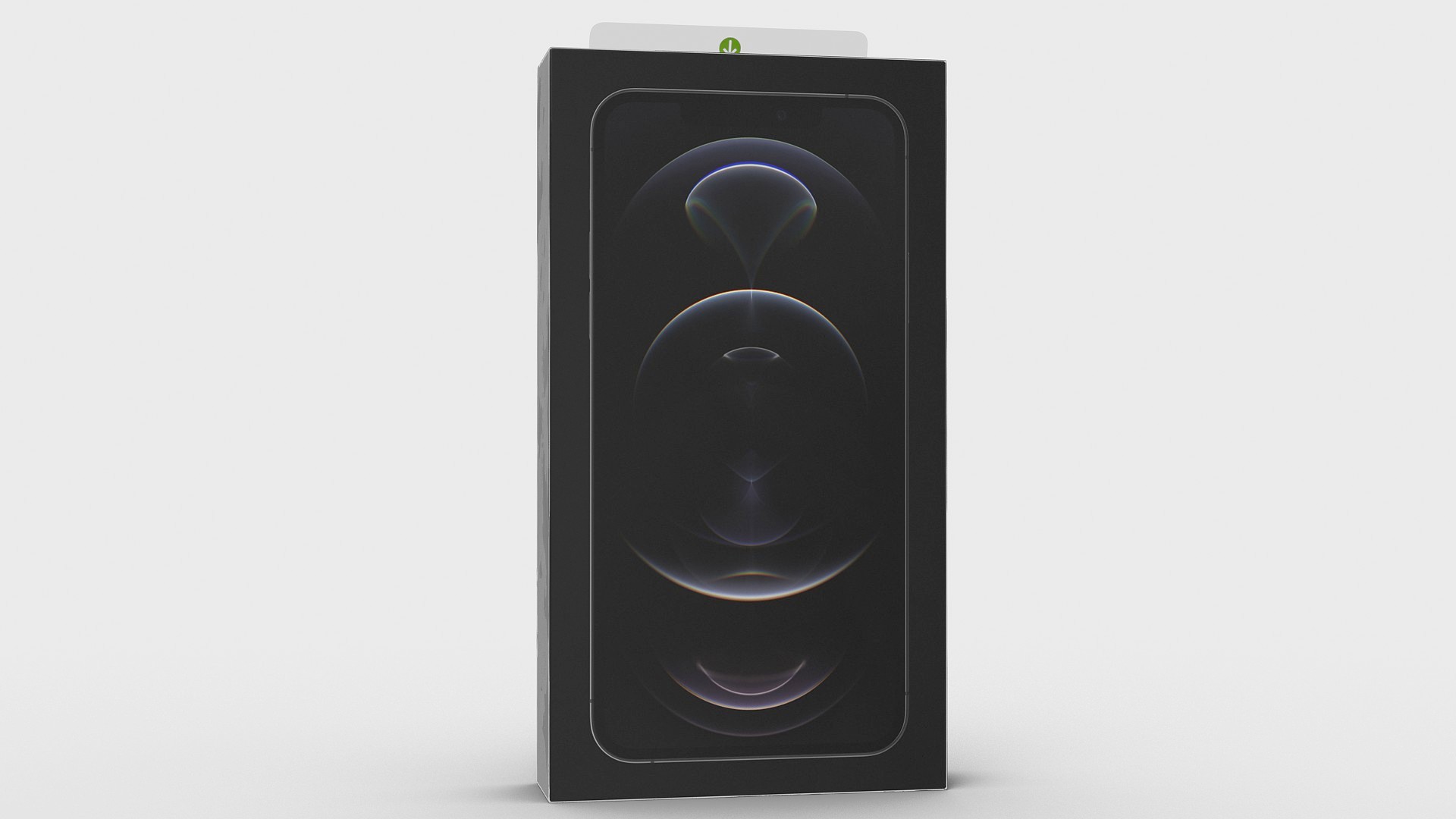 3D model iPhone 12 Pro Max Box Graphite
