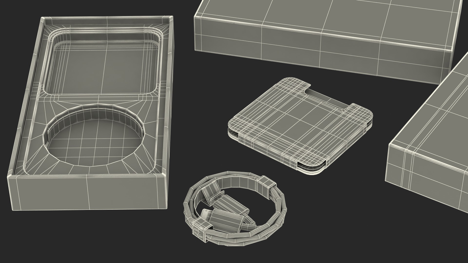 3D model iPhone 12 Pro Max Box Graphite