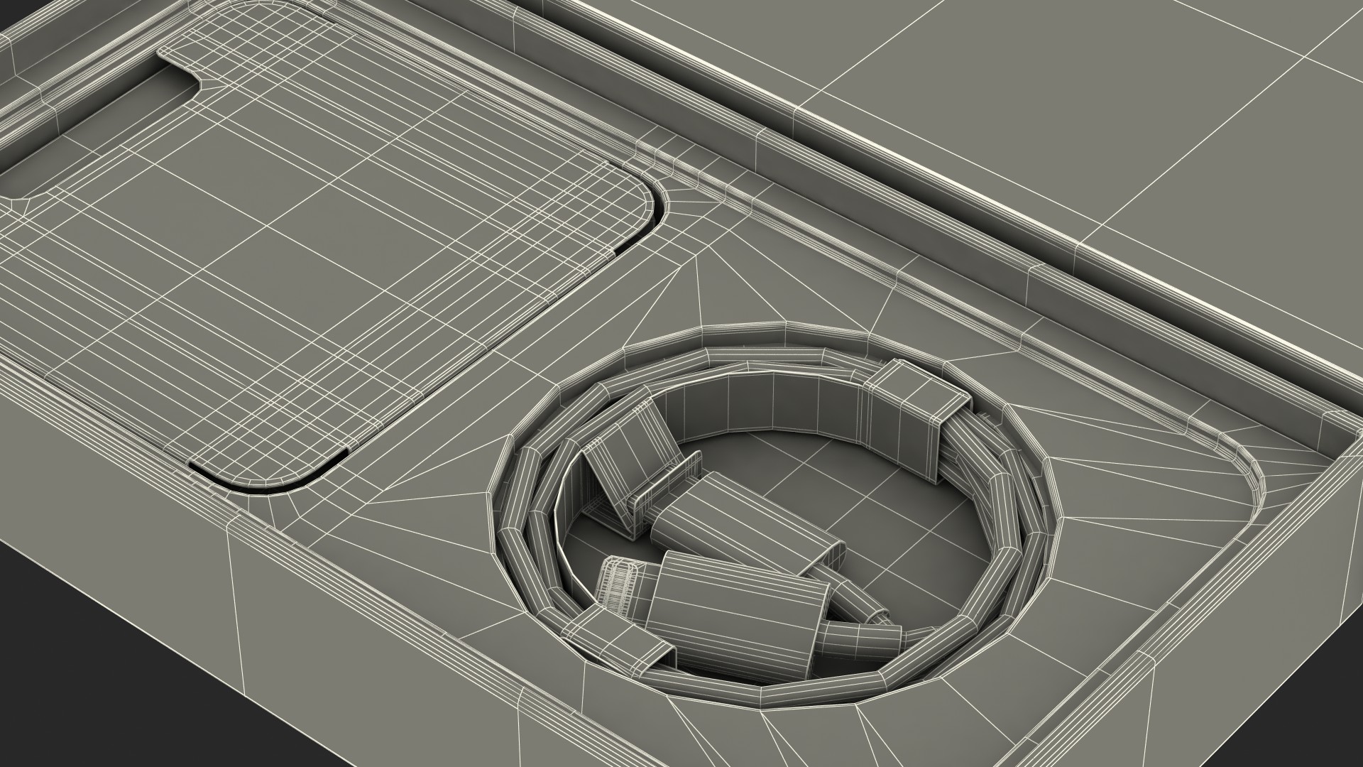 3D model iPhone 12 Pro Max Box Graphite